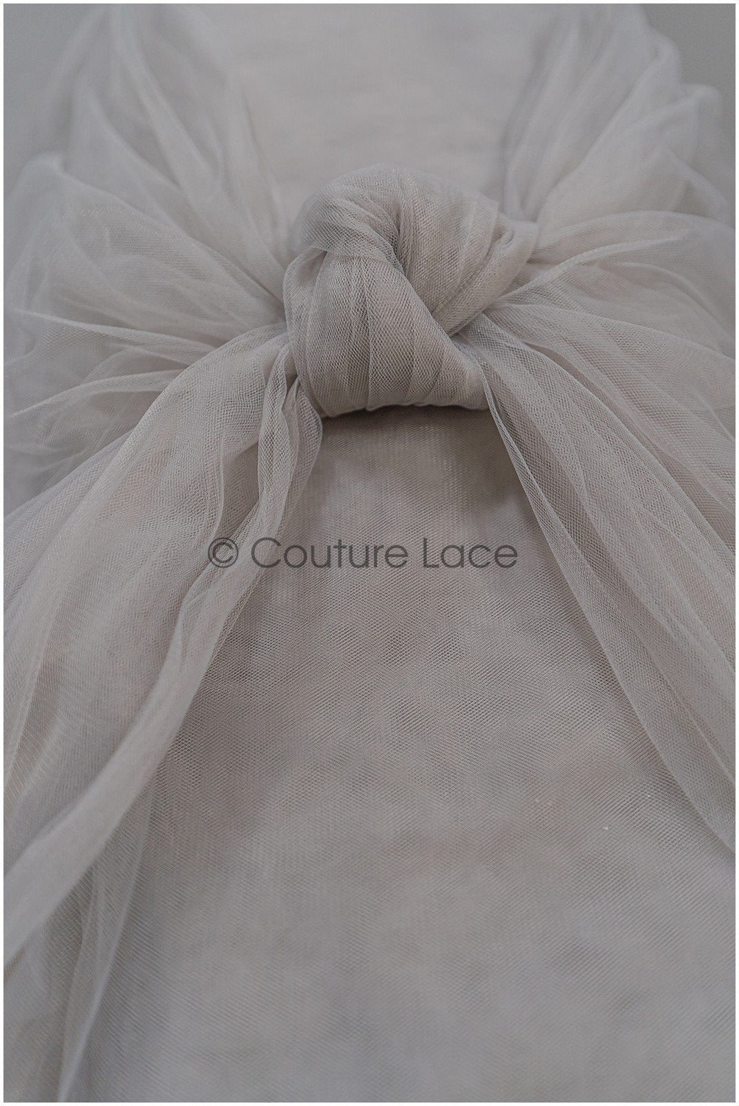 Steel grey - 160cm wide very soft tulle fabric for bridal veils and wedding dresses/ soft mesh fabric// R-149-52