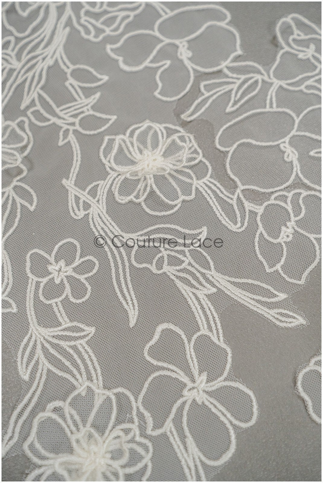 3D Blumen Spitzen Applikation, 3D Blumen Applikation, SpitzenBlume Applikation, Spitzen Applikation, 3D Brautkleid Spitzen Applikation, BrautSpitze Applikation// A21-239