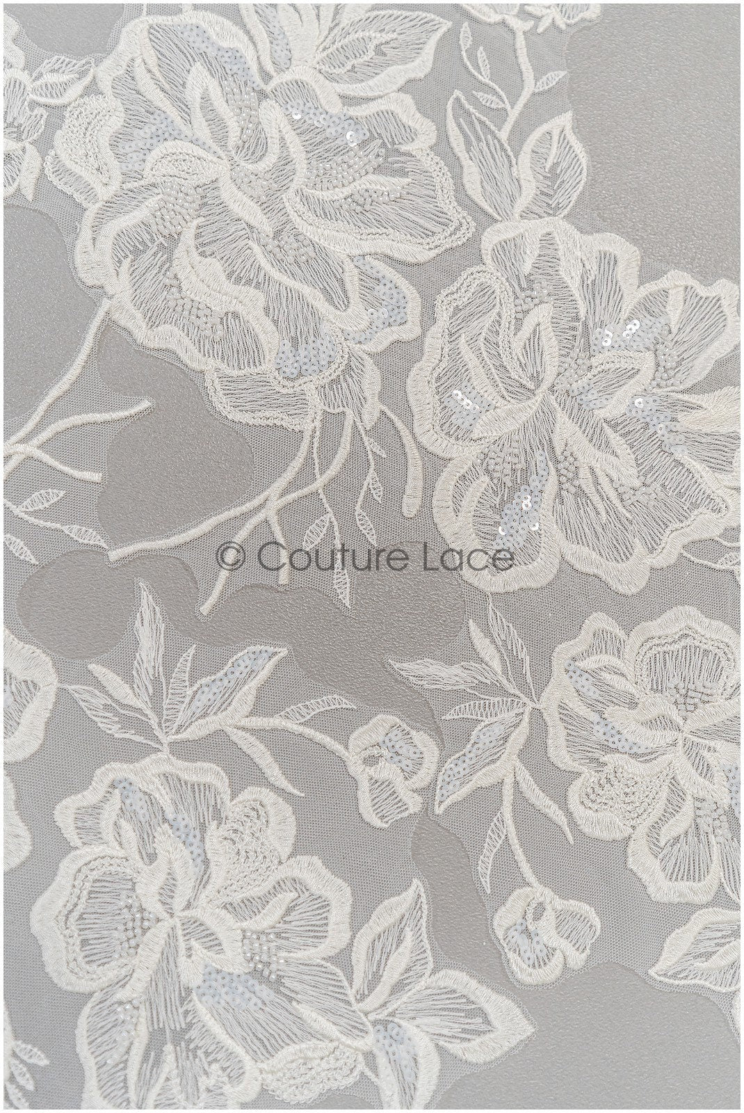 Perlen Applikation für Brautkleid, Blumenspitze Aufnäher, bestickte Spitzenapplikation, Brautapplikation// A21-224