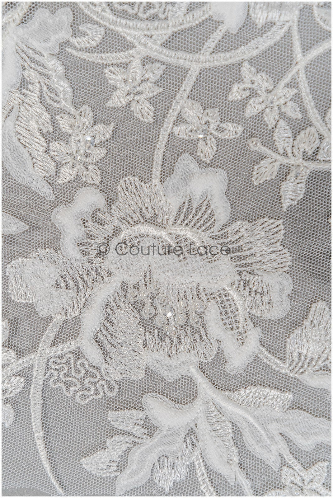 Perlen Applikation für Brautkleid, Blumenspitze Aufnäher, bestickte Spitzenapplikation, Brautapplikation// A21-222