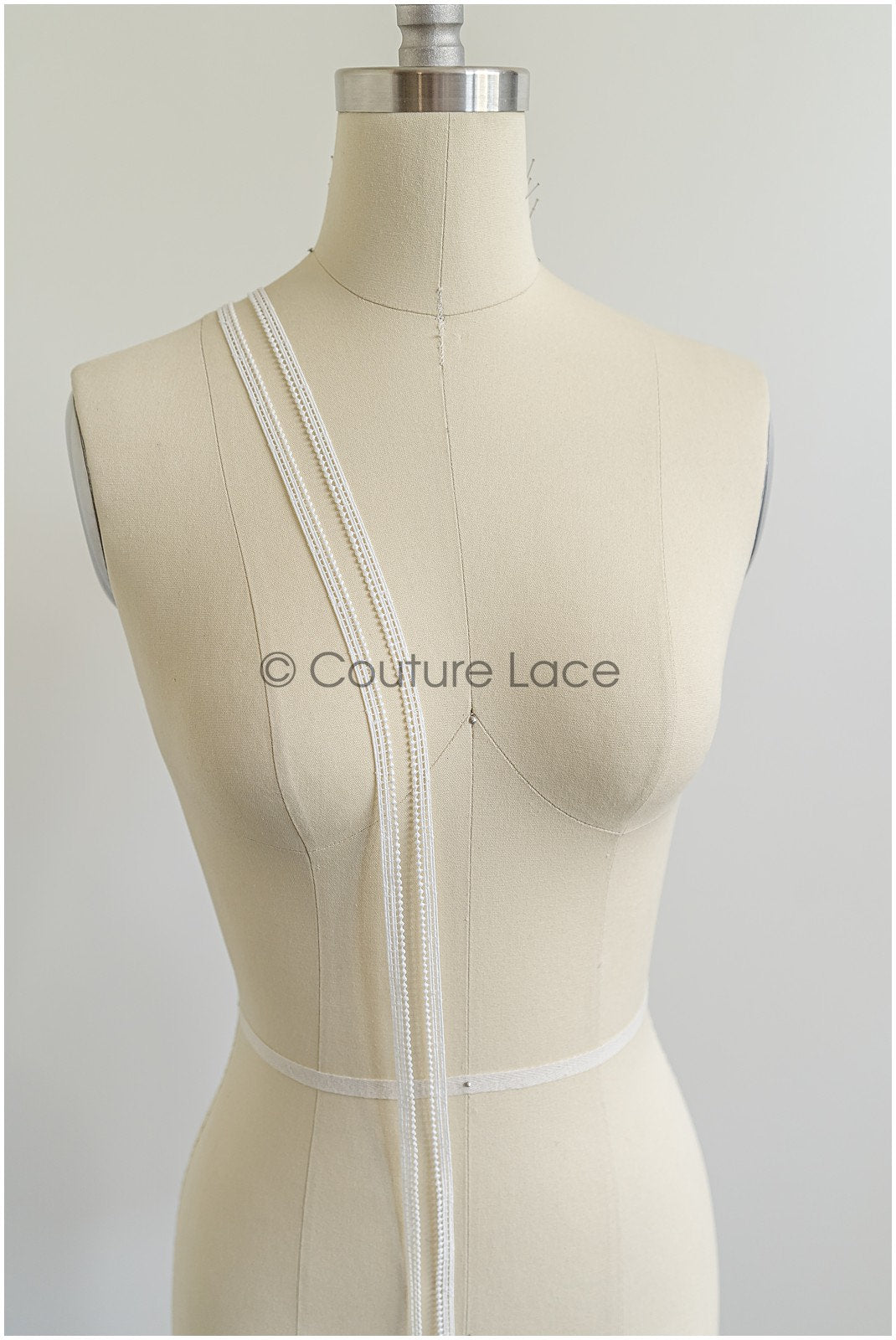 4yds Boho Lace Trim Off-White/ Crocheted Lace Trim/ Bridal Guipure Lace/ Dot Lace Trim// T22-196