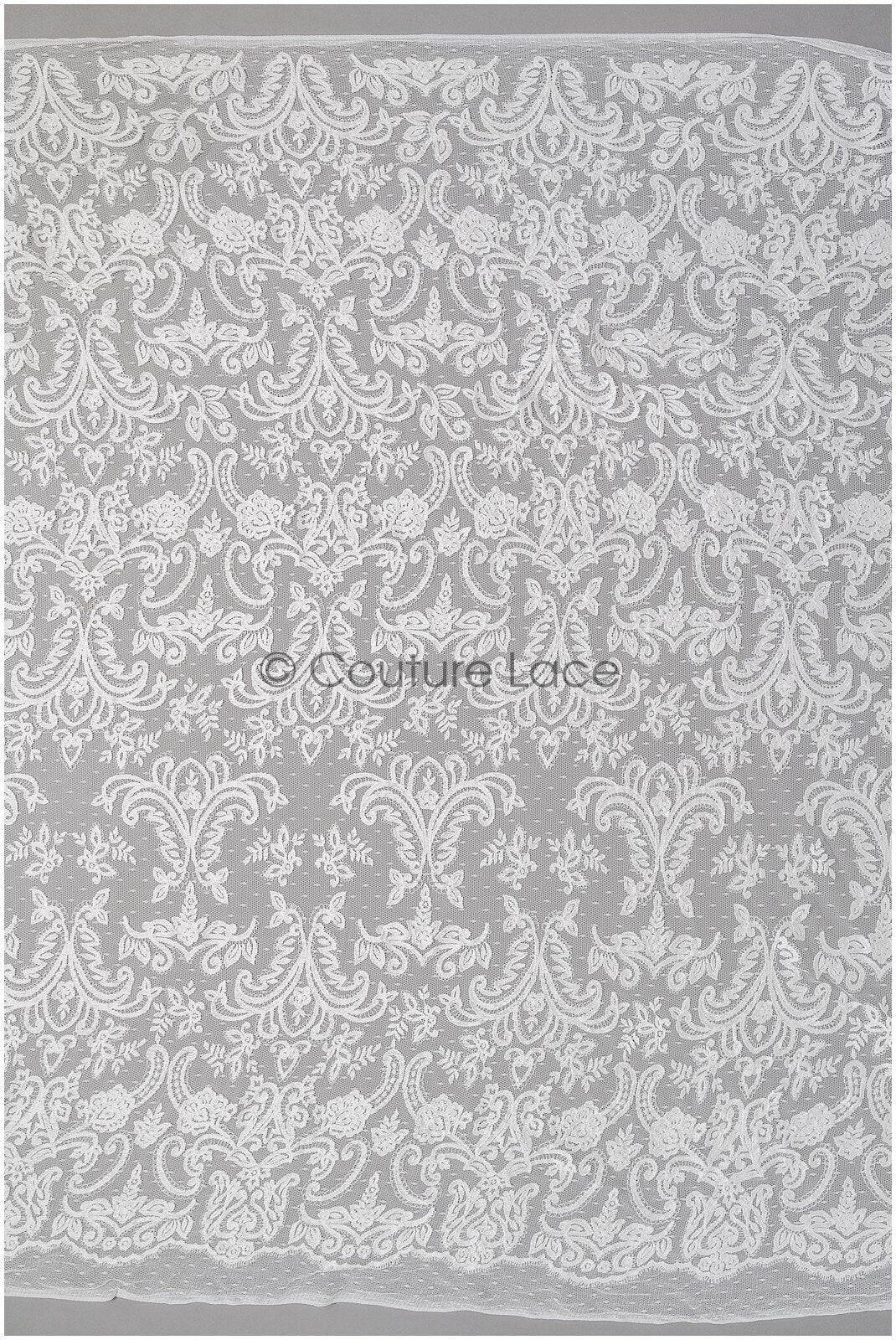 Wunderschöner Spitzenstoff Off-White/ Pünktchen Tüllsockel/ Couture Spitzenstoff/ Boho Braut Spitze// L22-271B