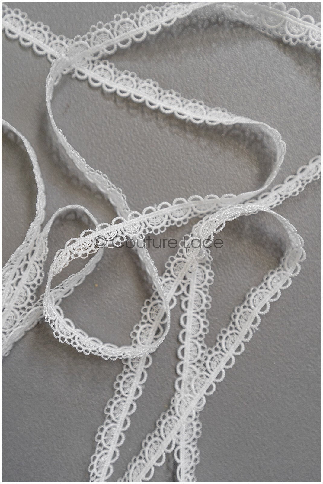 4yds Boho Lace Trim Off-White/ Bridal Lace Trim/ Guipure Lace Trim/ Wedding Dress Lace// T22-189