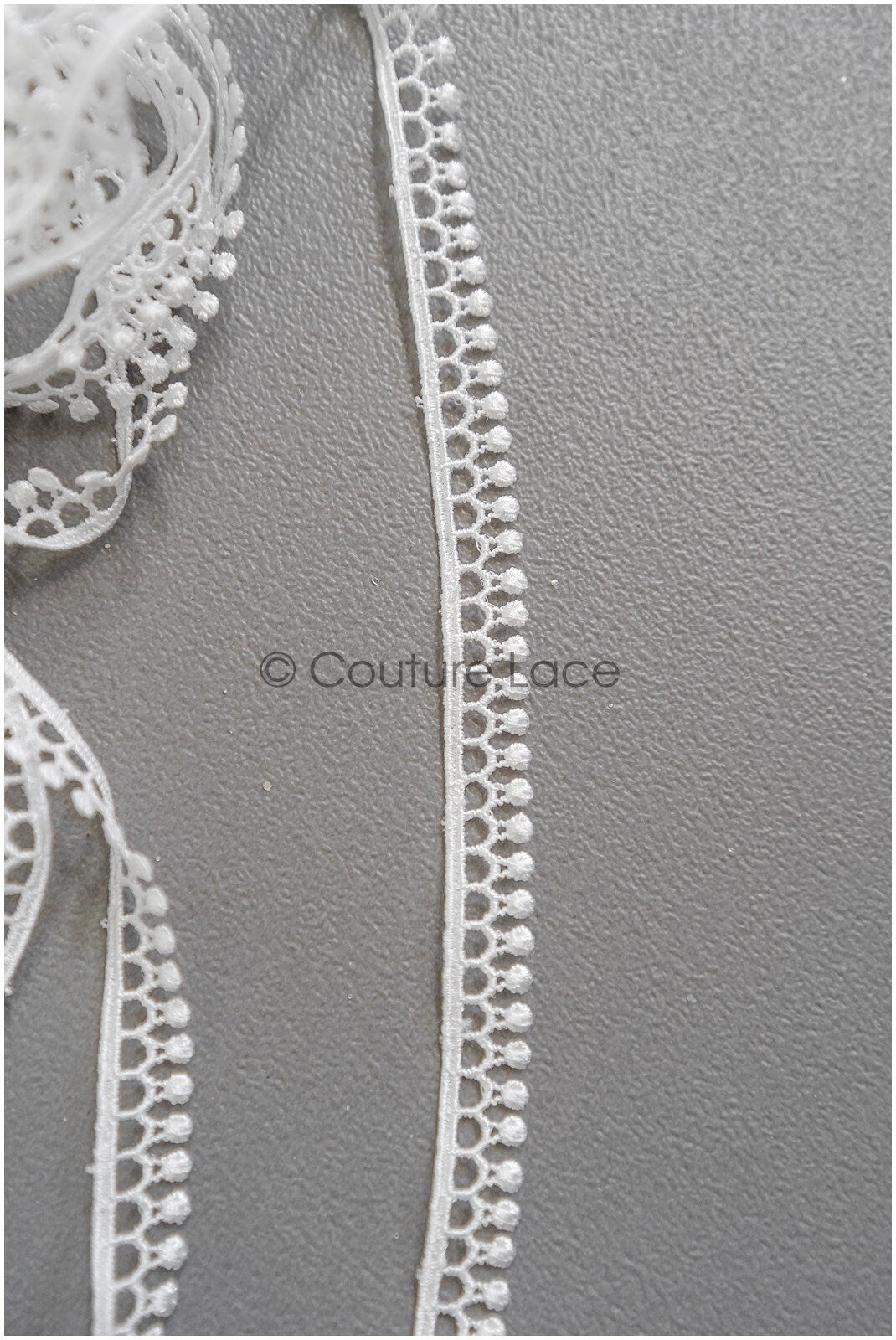 4yds Boho lace trim off-white/ geometric lace trim/ bridal guipure lace// T22-190