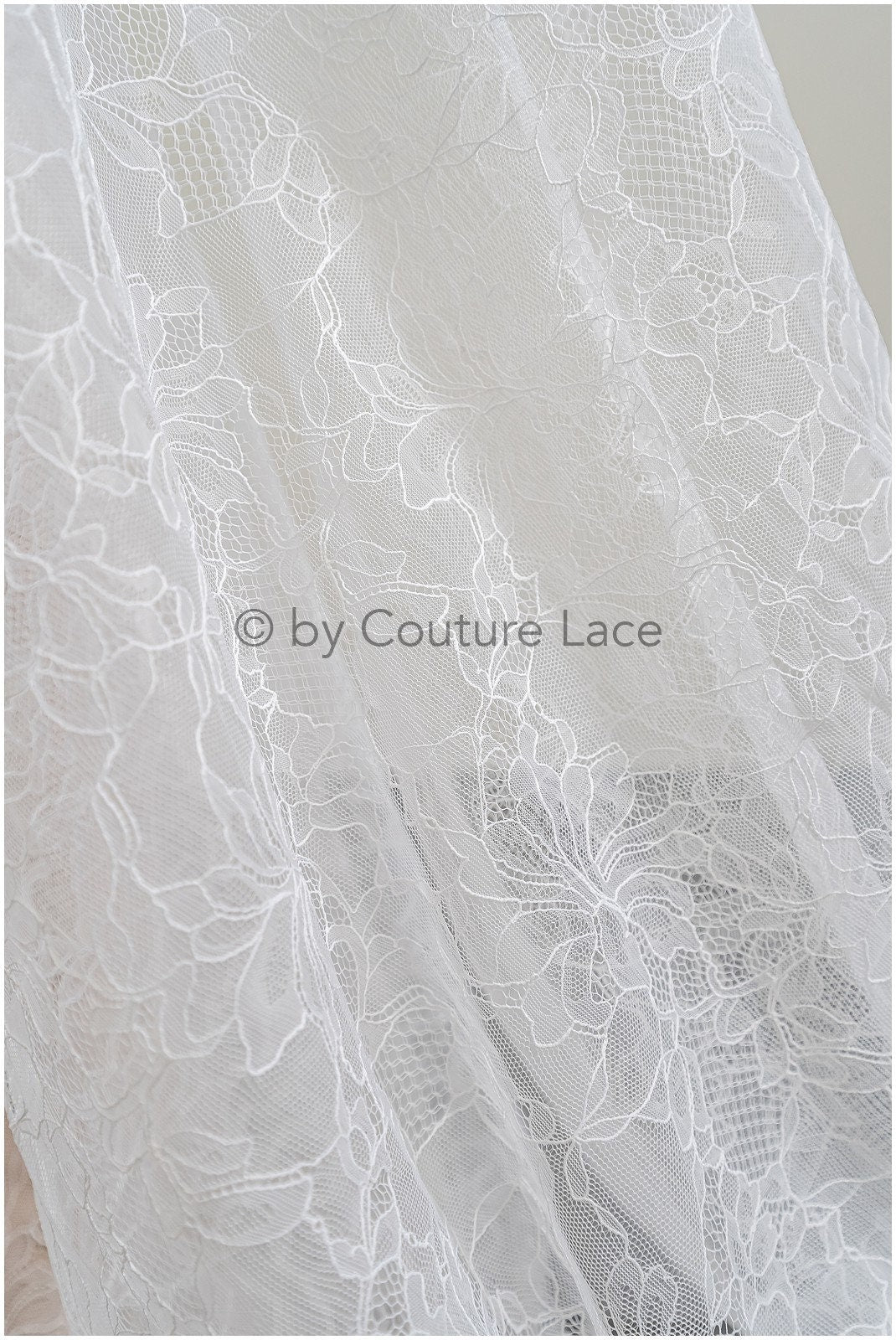 French floral lace/rassel lace for the bride // L22-518