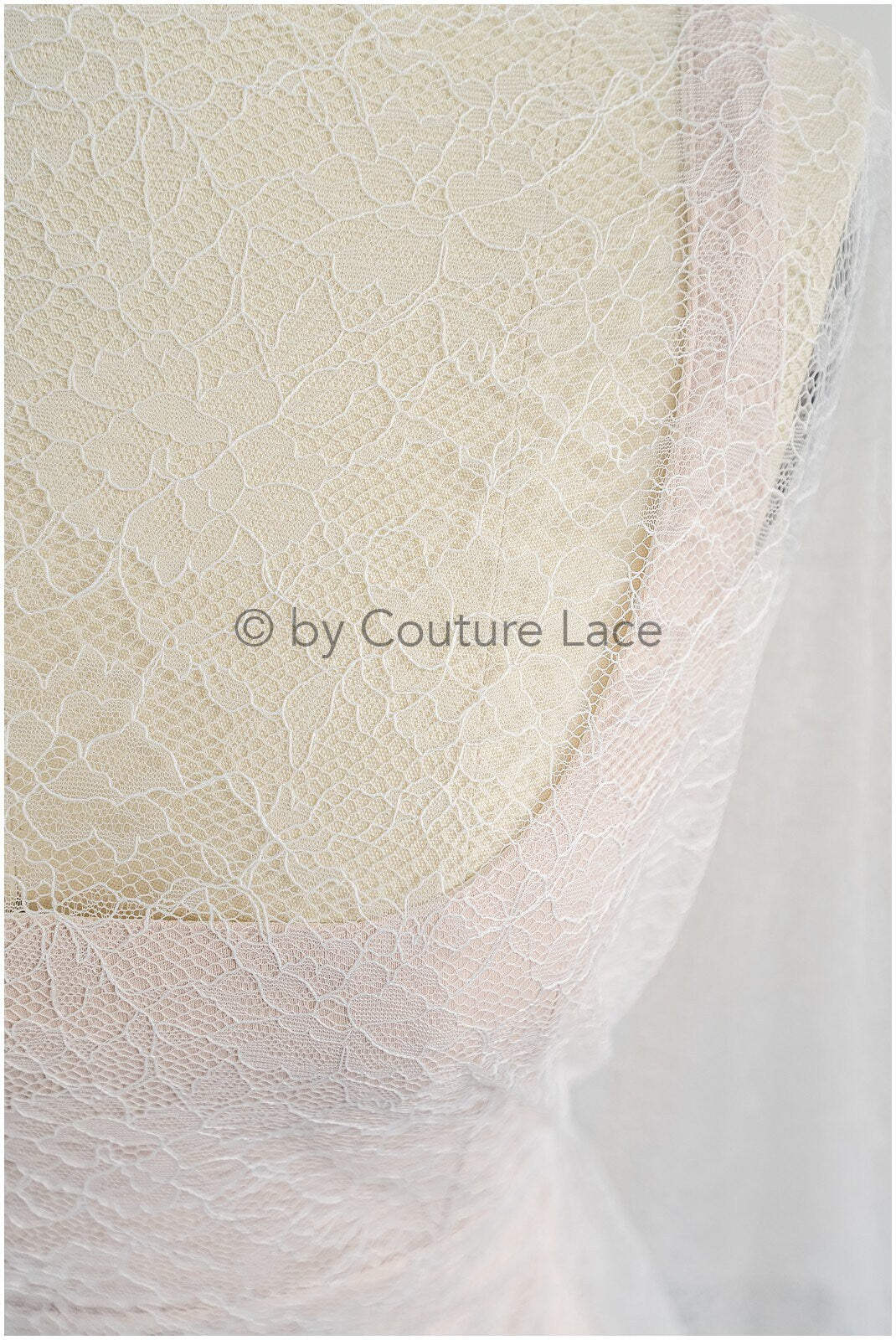 French floral lace/ bridal raschel lace/ French veil lace/ bridal chanitilly lace/ Edwardian lace fabric// L22-517
