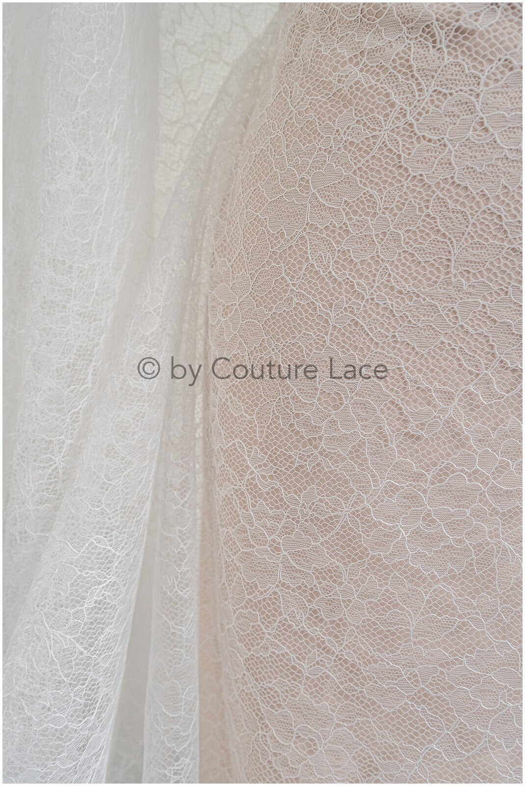 French floral lace/ bridal raschel lace/ French veil lace/ bridal chanitilly lace/ Edwardian lace fabric// L22-517