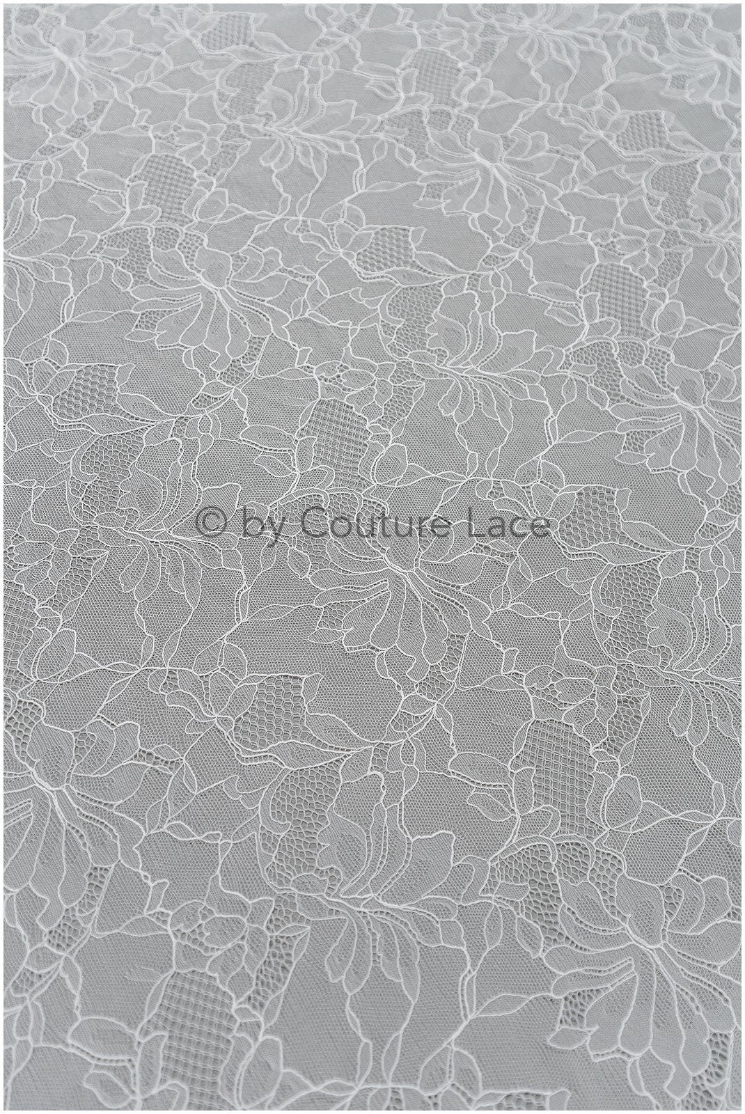 French floral lace/rassel lace for the bride // L22-518