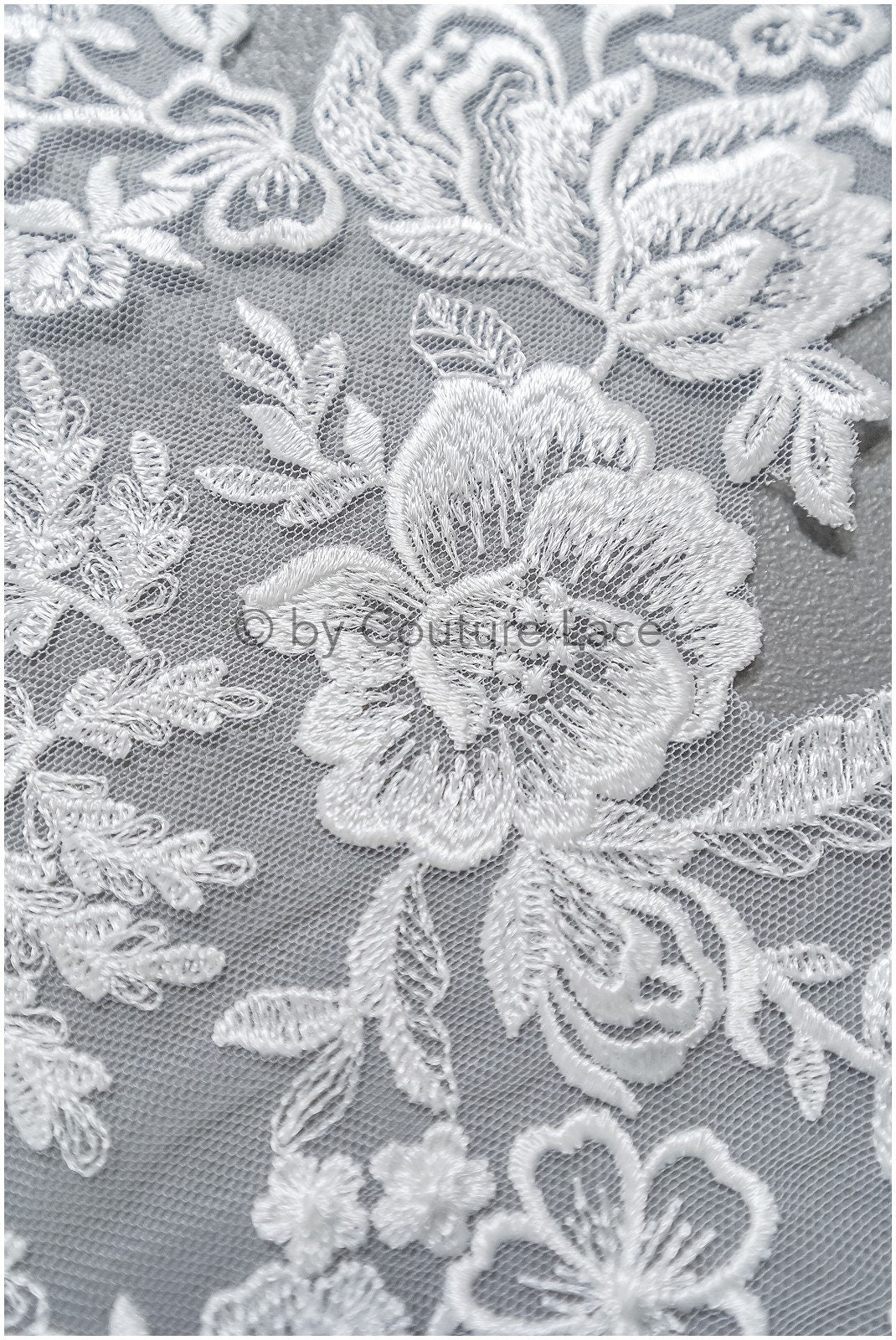 romantischer Blumen-Aufnäher/ Baumwollblumen Applikation/ Hochzeitskleid Spitze Applikation/ Brautblume Applikation// A22-286