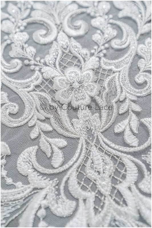 patch romantique en dentelle de fleurs sauvages/ applique de fleur de coton/ applique de fleur de mariée/ applique de fleur de mariée// A22-303