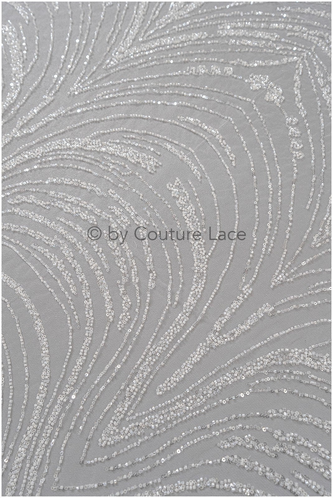Perlen Spitze Stoff/ Couture Spitze Stoff/ Braut Spitze Stoff/ Perlen Perlen Spitze// L23-175