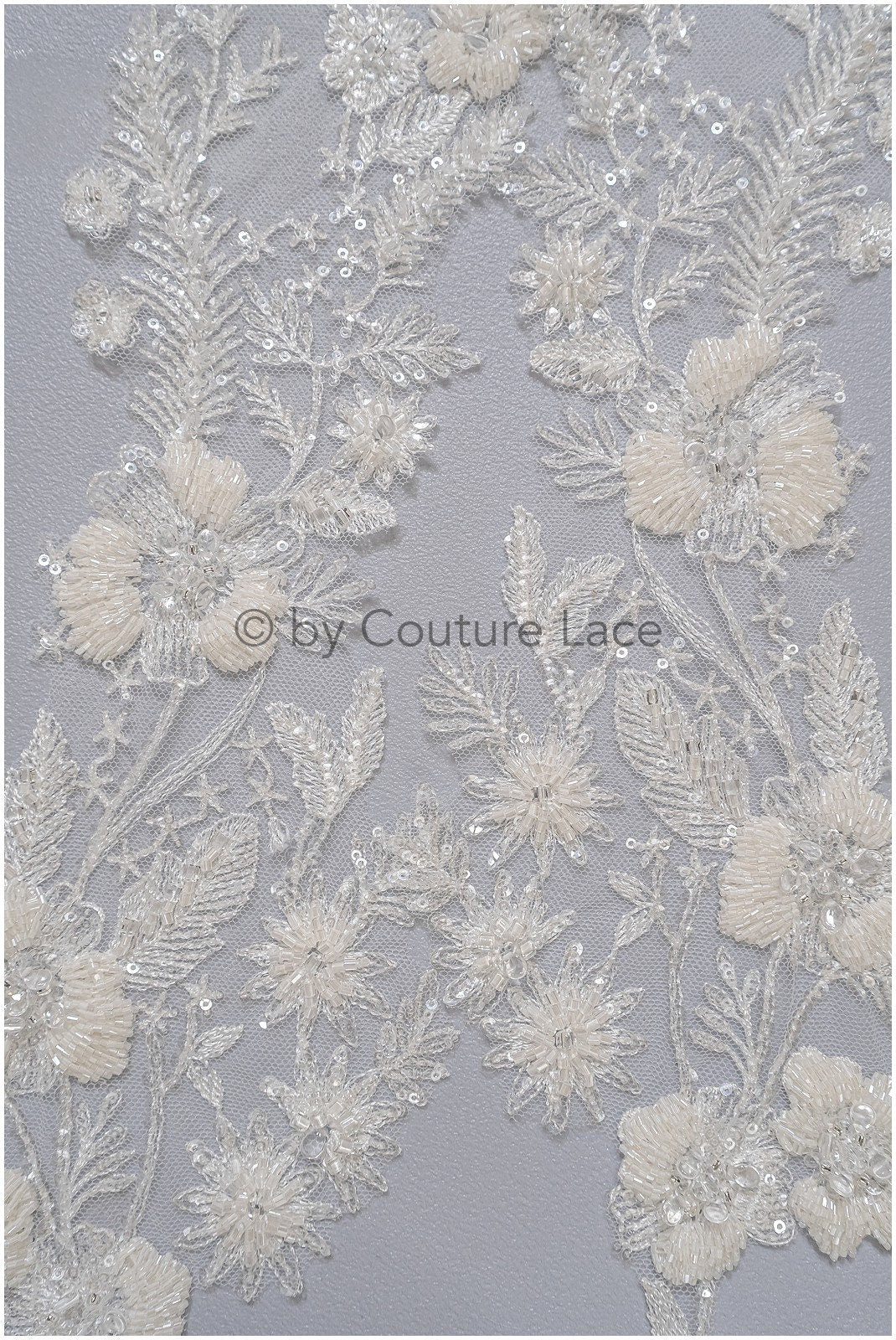 Perlen Perlen Blumen Applikation/ Perlen Braut Aufnäher/ Hochzeitskleid Spitze Applikation/ Brautblatt Applikation/ A23-332
