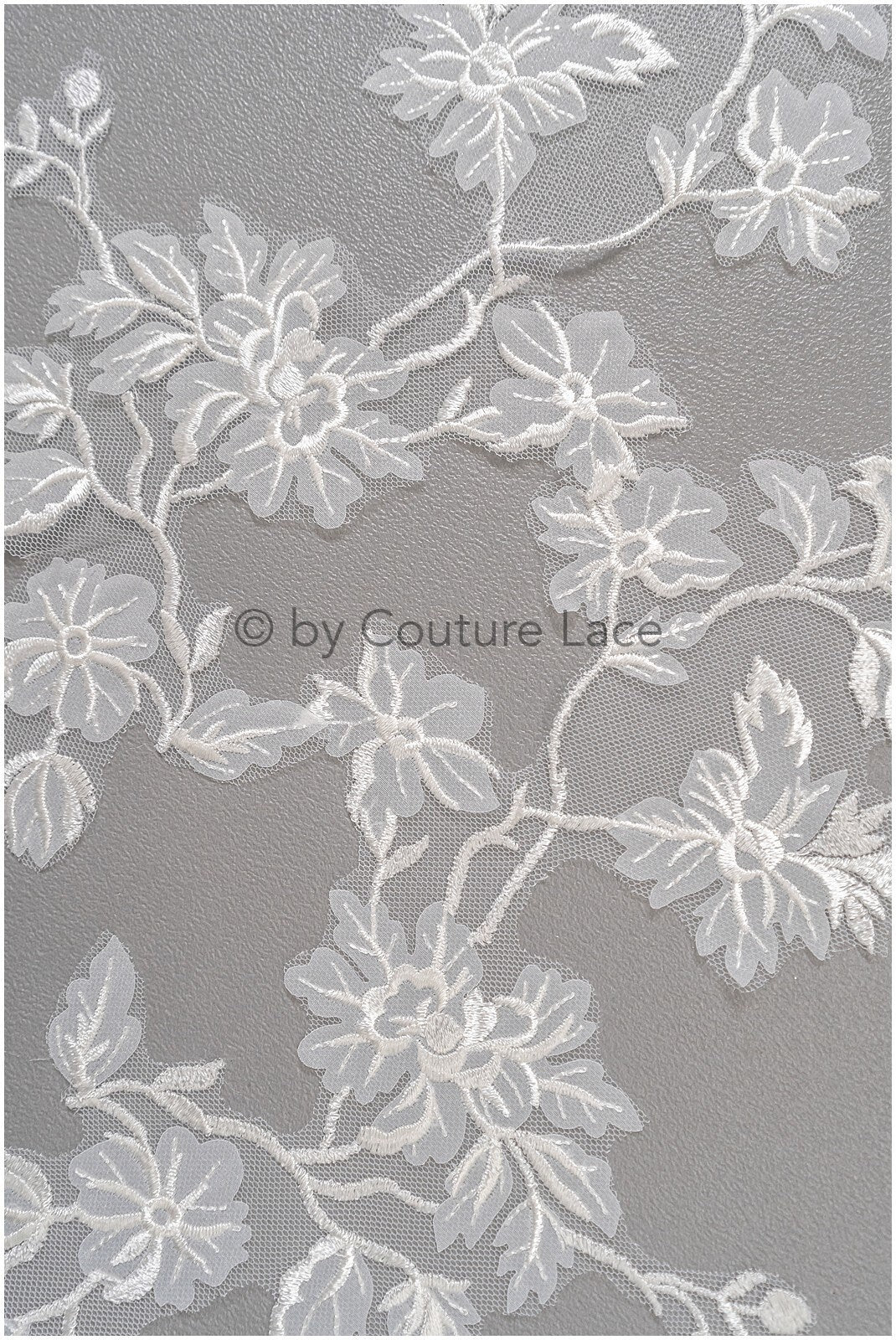 Bestickte 3D Blumen Applikation / Braut Aufnäher / Hochzeitskleid Spitzenapplikation / Brautblatt Applikation / A23-036