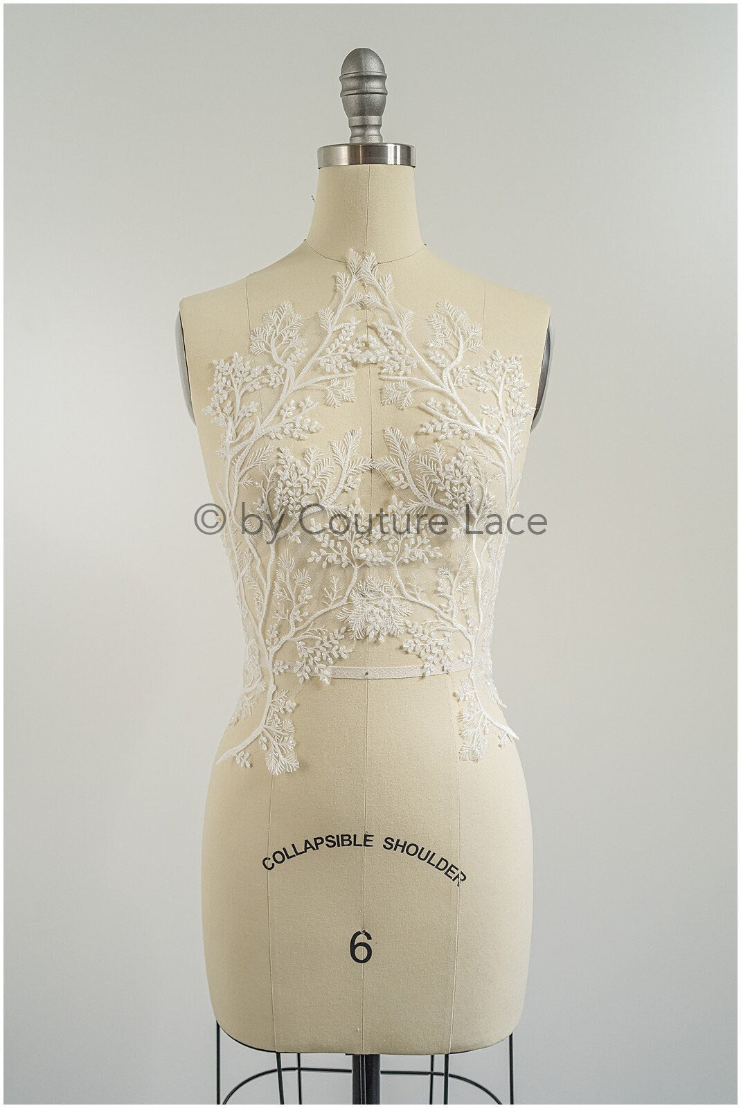Perlen Blumen Applikation/ Perlen Braut Aufnäher/ Hochzeitskleid Spitzenapplikation/ Brautblatt Applikationen/ A23-334