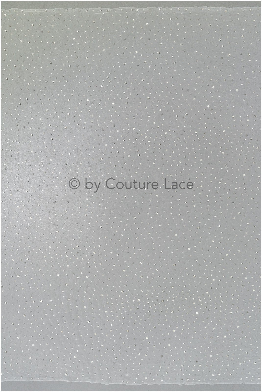 Tulle fabric with small rhinestones/ Couture fabric with rhinestones/ Swarovski tulle fabric/ Rhinestone tulle for wedding dress & veil// L23-524