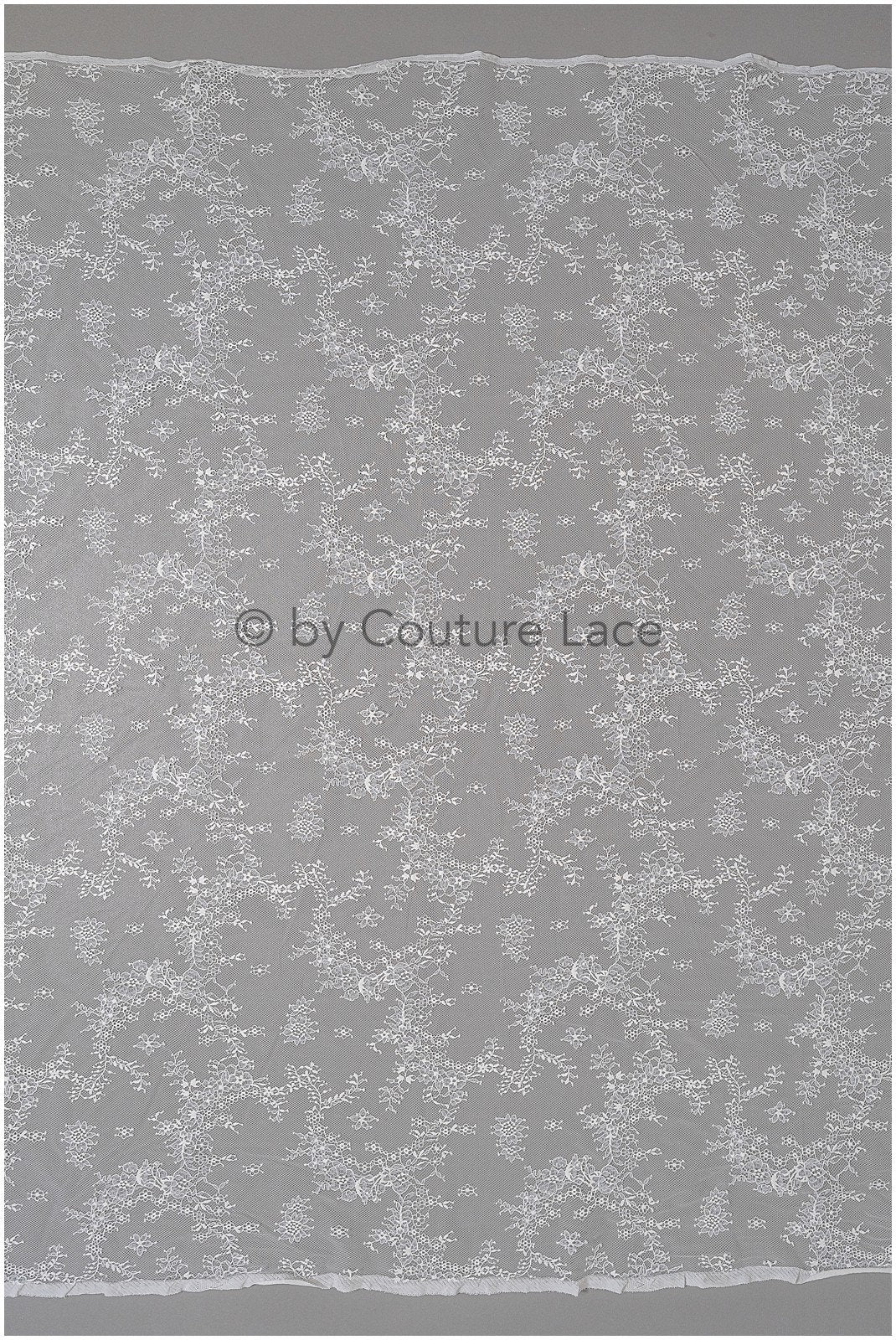French floral lace/ bridal raschel lace/ French veil lace/ bridal chanitilly lace/ Edwardian lace fabric// L23-131