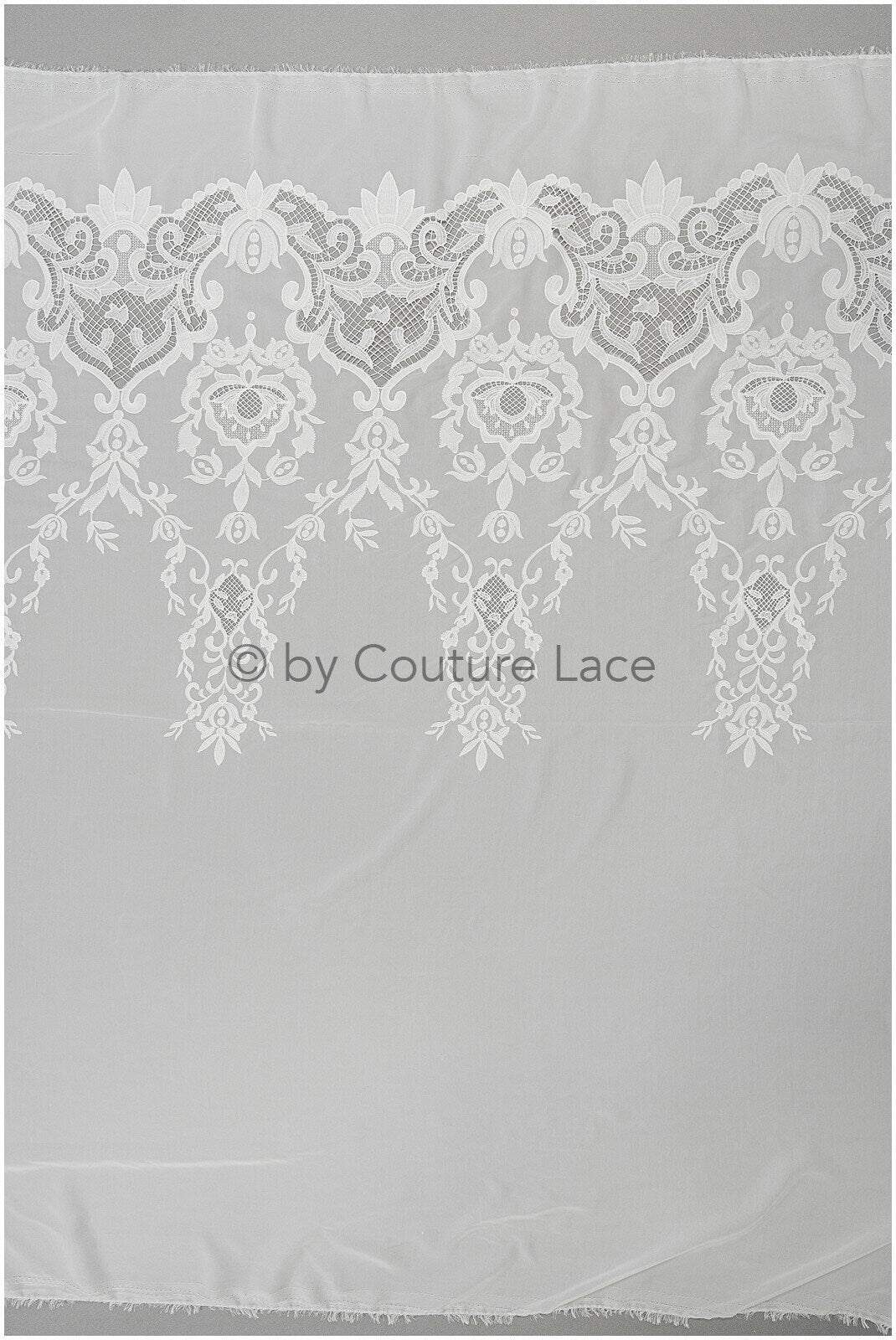 Blumen Braut Spitze Off-White/ Brautspitze mit Blumen/ Blumen Hochzeit Spitze/ Couture Spitze// L23-146