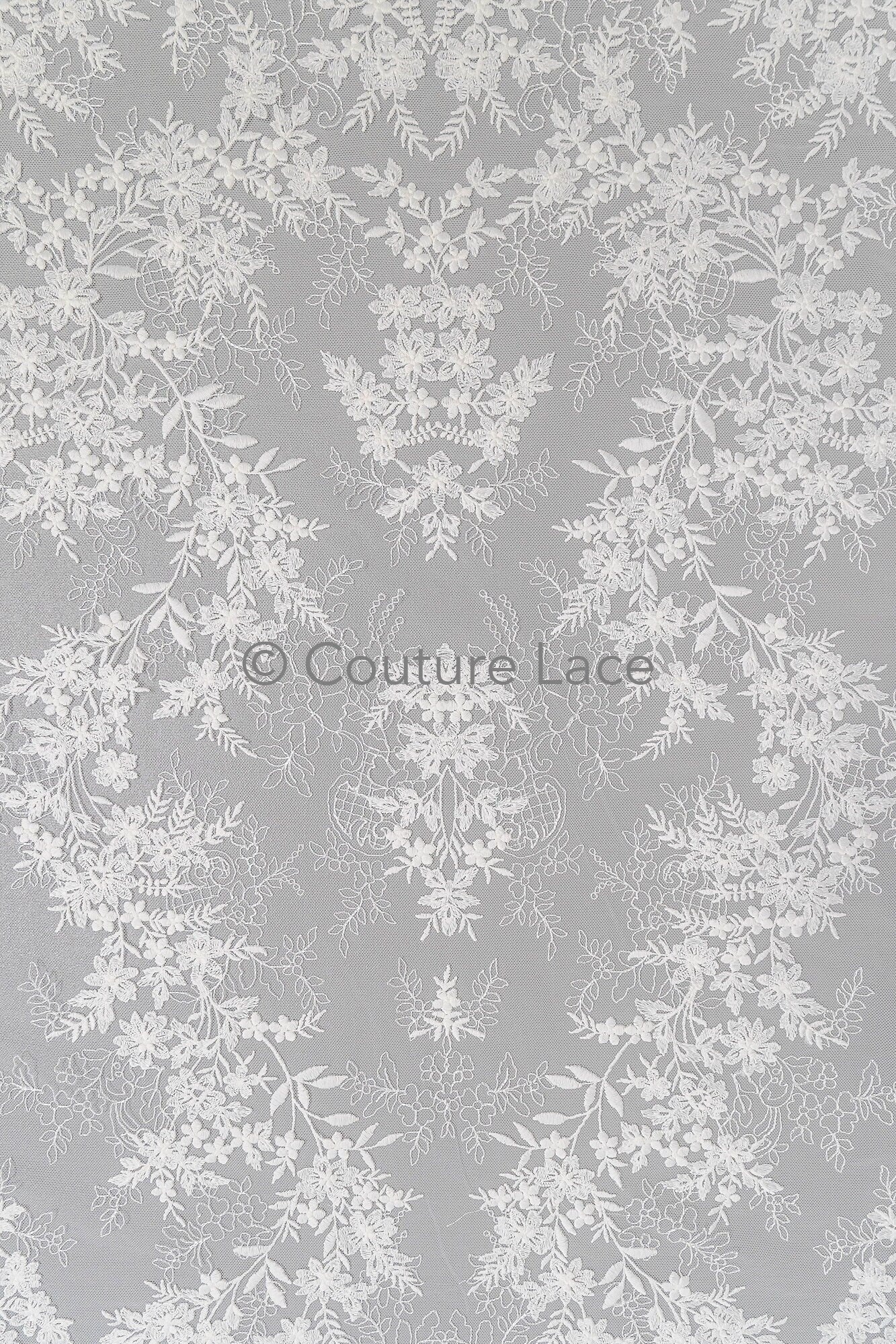 Blumen Braut Spitze Off-White/ Brautspitze Stoff/ Blumen Hochzeit Spitze/ Couture Spitze// L23-597