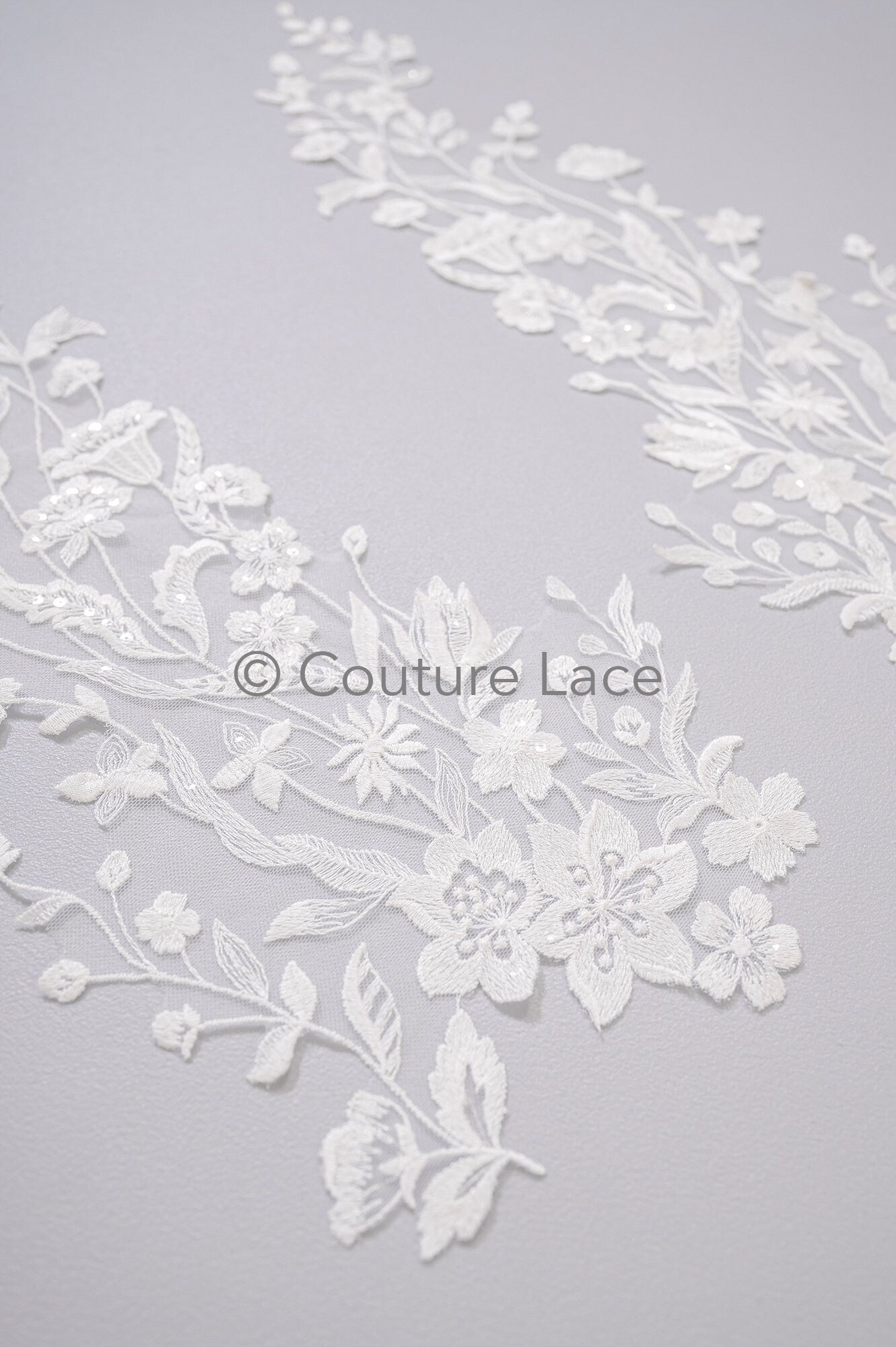 Hochzeit Blumen Applikation/ Blumen Spitzen Applikationen/ romantisches Kleid Applikationen/ Blatt Applikationen// A23-361