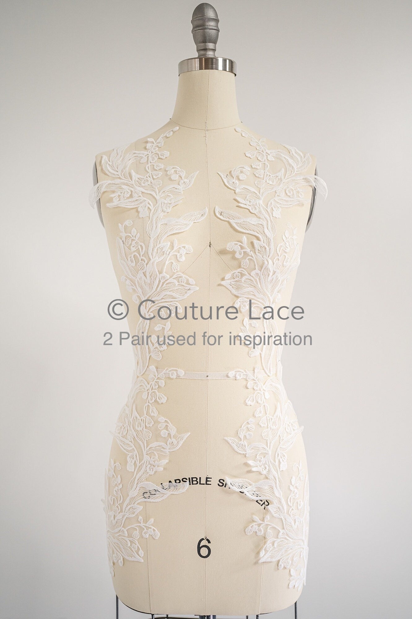 Hochzeit Blumen Applikation/ Blumen Spitze Applikation/ romantisches Kleid Spitzen Applikation/ Braut Blatt Applikationen// A23-367