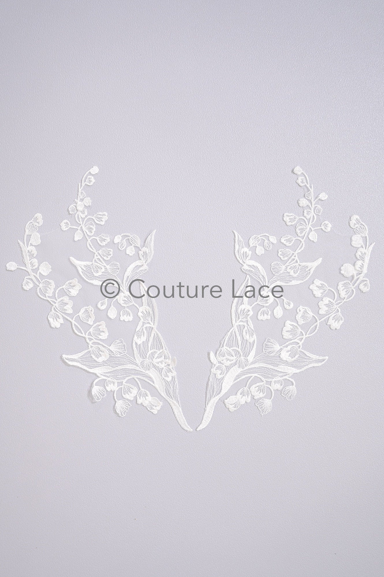 Hochzeit Blumen Applikation/ Blumen Spitzen Applikation/ romantisches Kleid Applikationen/ Blatt Applikationen/ A23-352