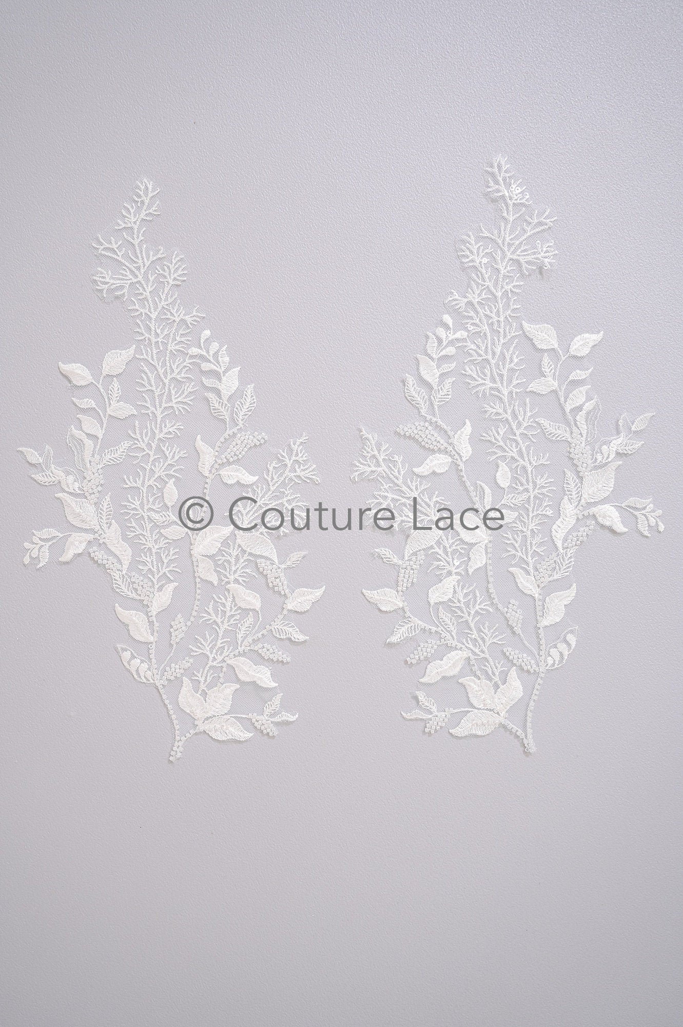 Hochzeit Blumen Applikation/ Blumen Spitzen Applikation/ romantische Spitzen Applikation/ Blatt Applikation// A23-368