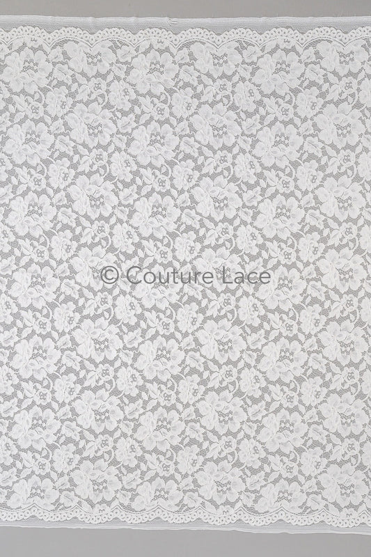 Dentelle Chantilly/ Dentelle nuptiale/ Dentelle Raschel/ Dentelle nuptiale Boho blanc cassé/ Dentelle nuptiale/ Français dentelle florale// L23-642