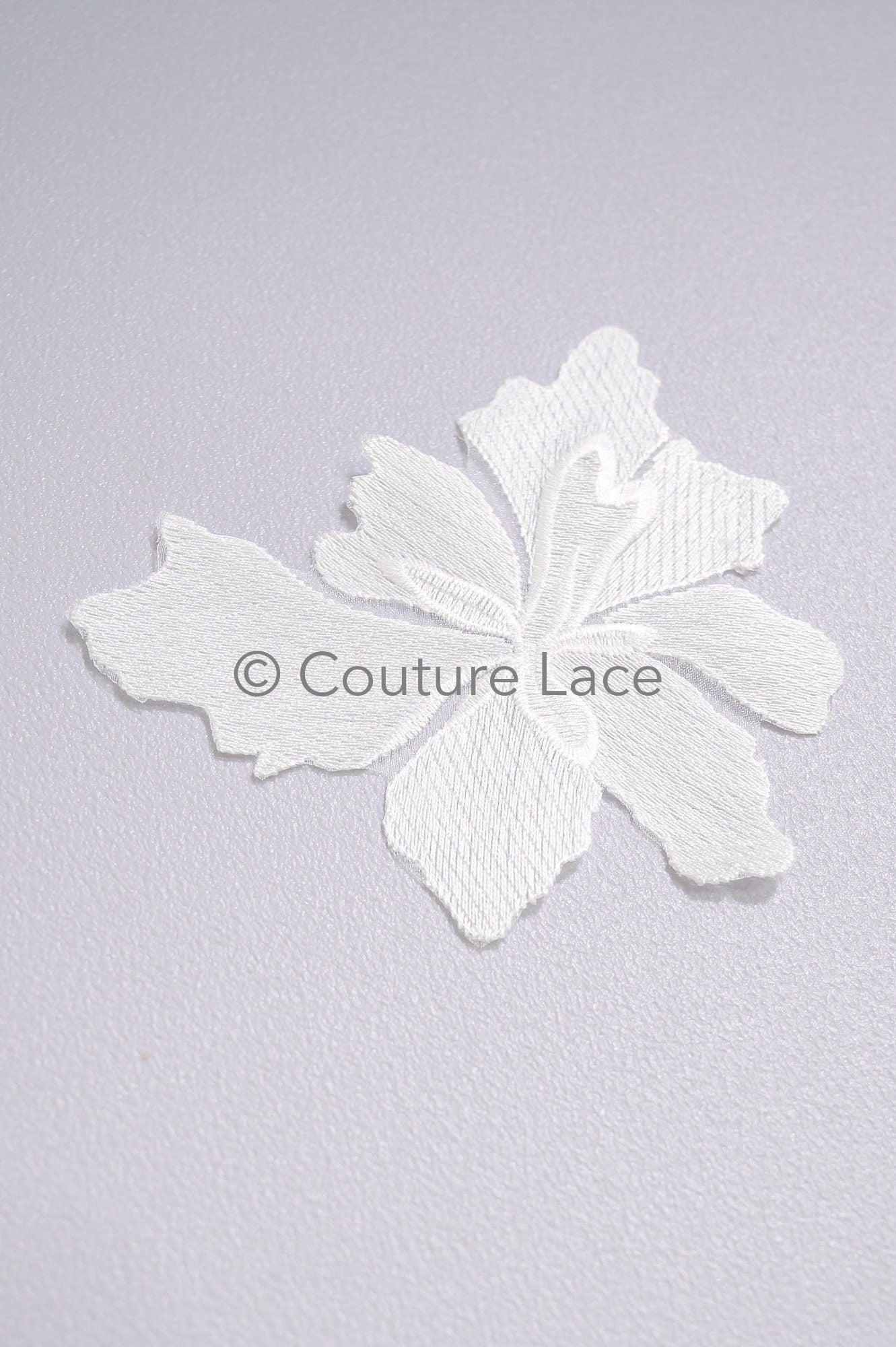 Wedding flower applique/ flower lace applique/ romantic dress applique/ leaf applique/ A23-351