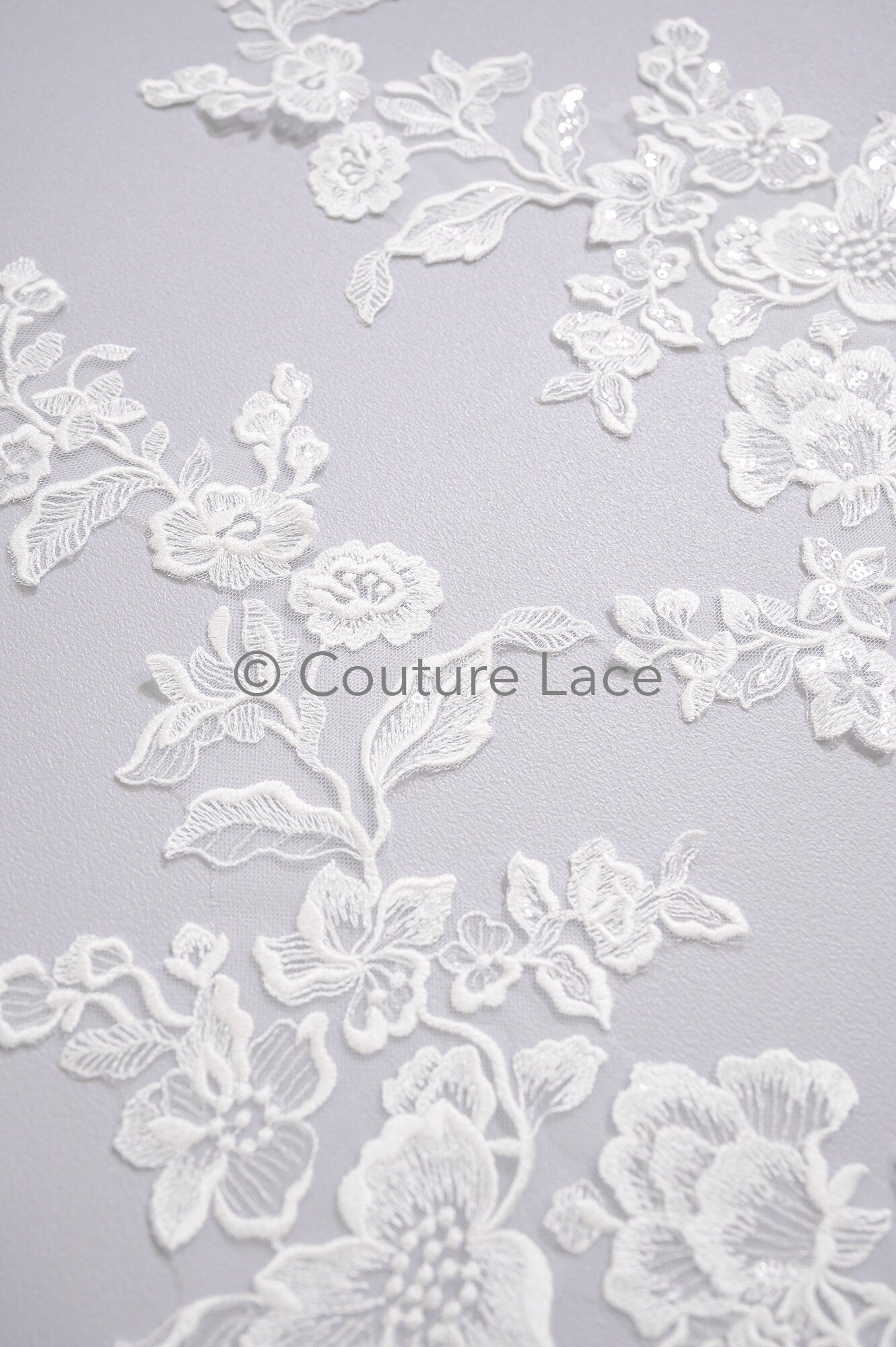 Hochzeit Blumen Applikation/ Blumen Spitzen Applikation/ romantisches Kleid Applikationen/ Blatt Applikationen/ A23-353