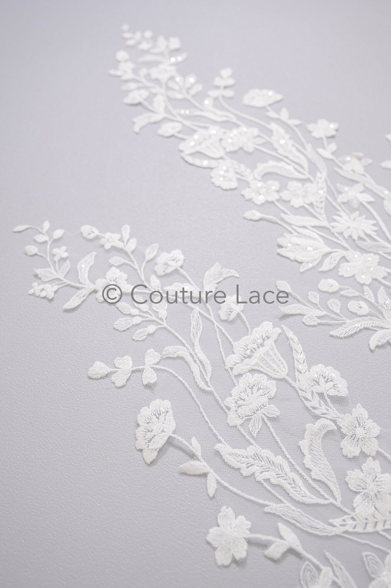 Hochzeit Blumen Applikation/ Blumen Spitzen Applikationen/ romantisches Kleid Applikationen/ Blatt Applikationen// A23-361