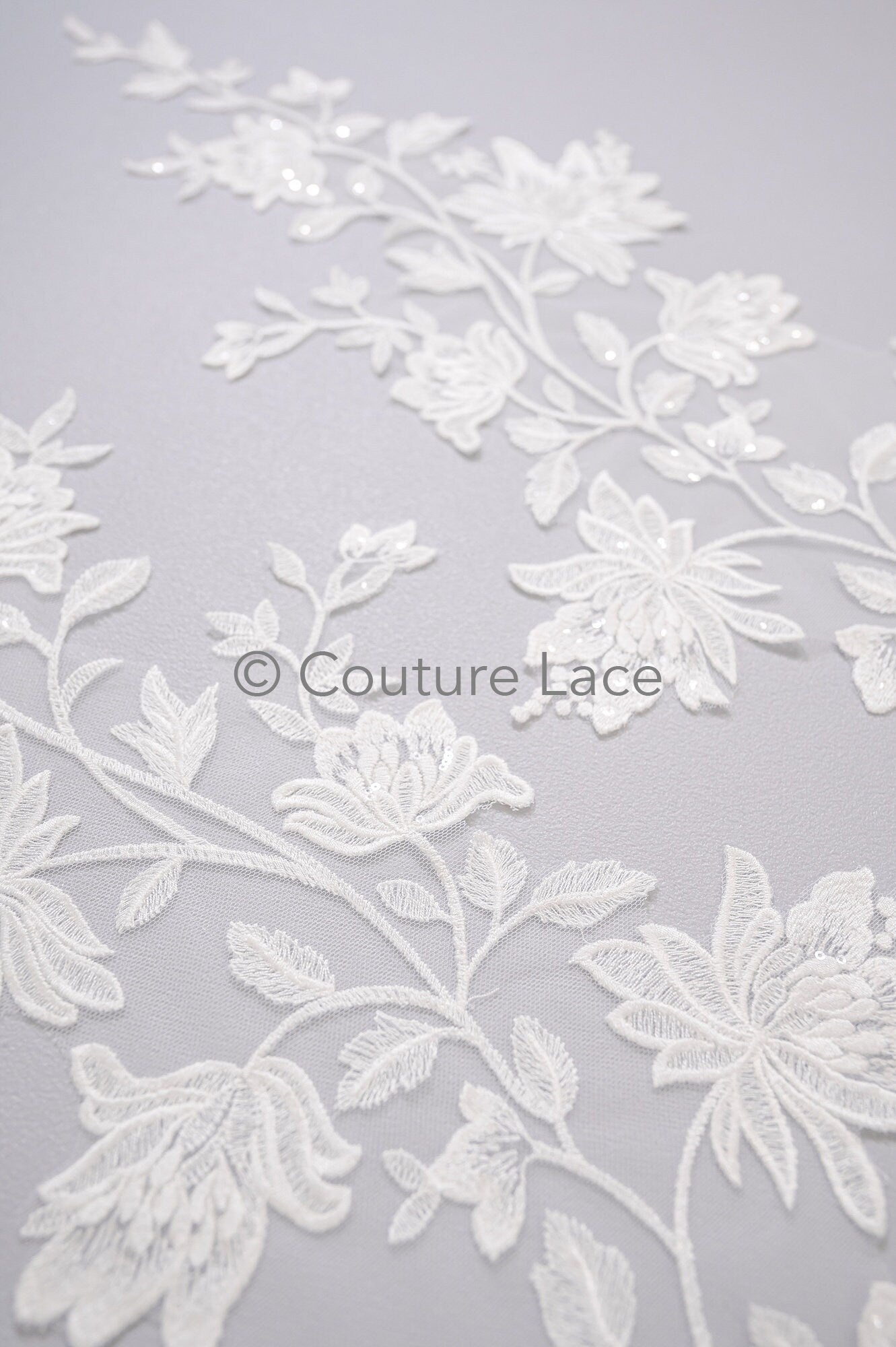 Hochzeit Blumen Applikationen/ Blumen Spitzen Applikationen/ romantisches Kleid Applikationen/ Blatt Applikationen// A23-362