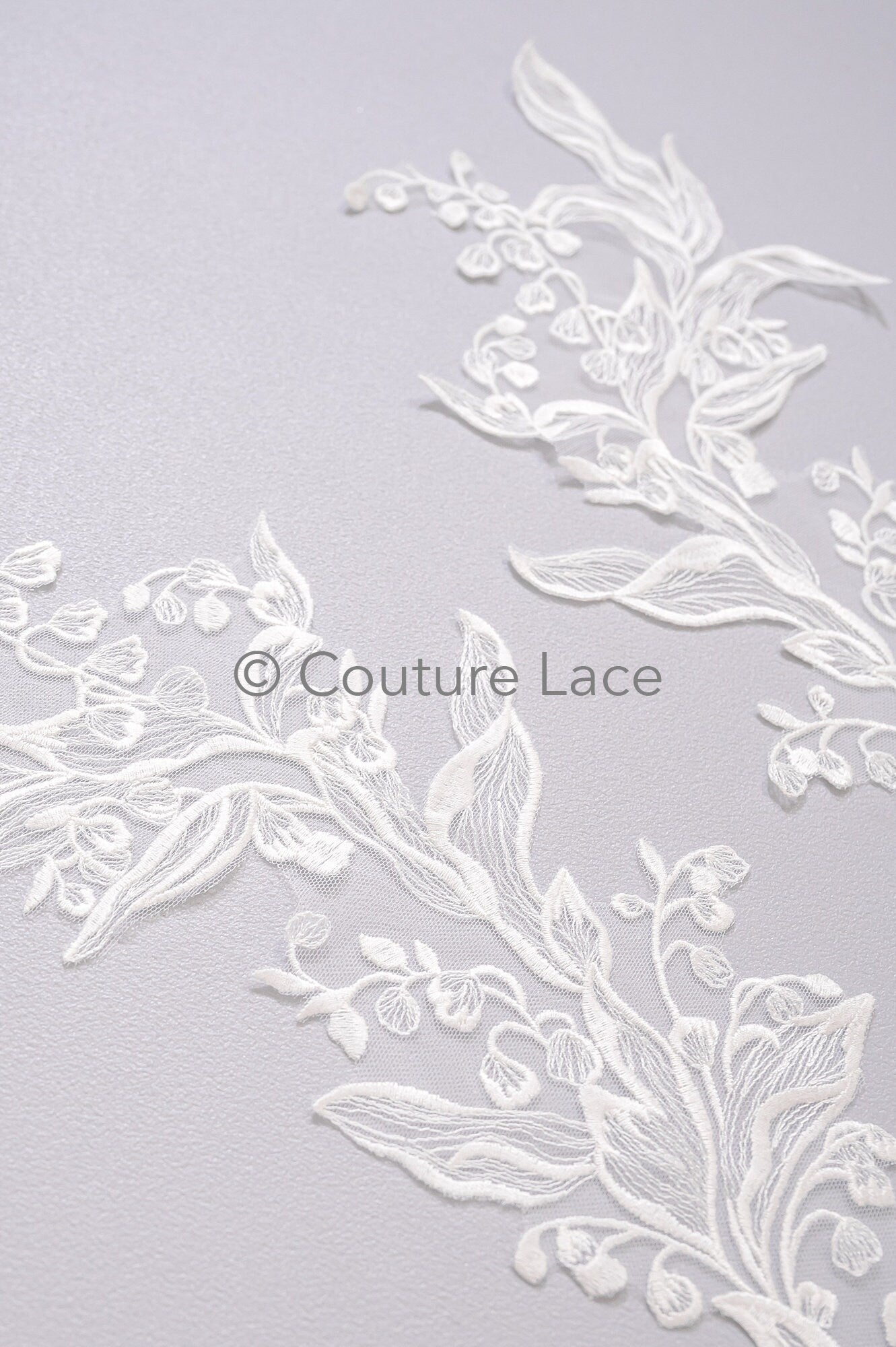 Hochzeit Blumen Applikation/ Blumen Spitze Applikation/ romantisches Kleid Spitzen Applikation/ Braut Blatt Applikationen// A23-367