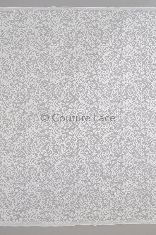 Français dentelle florale/ dentelle bruissement nuptiale/ dentelle voile français/ dentelle chanitilly nuptiale/ tissu de dentelle édouardienne// L23-647