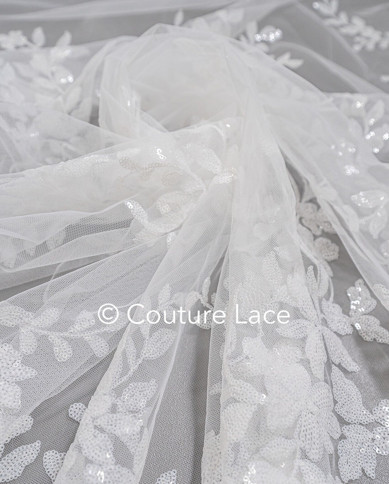 Blumen Braut Spitze Off-White/ Braut Spitzenstoff/ Blumen Hochzeit Spitze/ Couture Spitze// L23-552