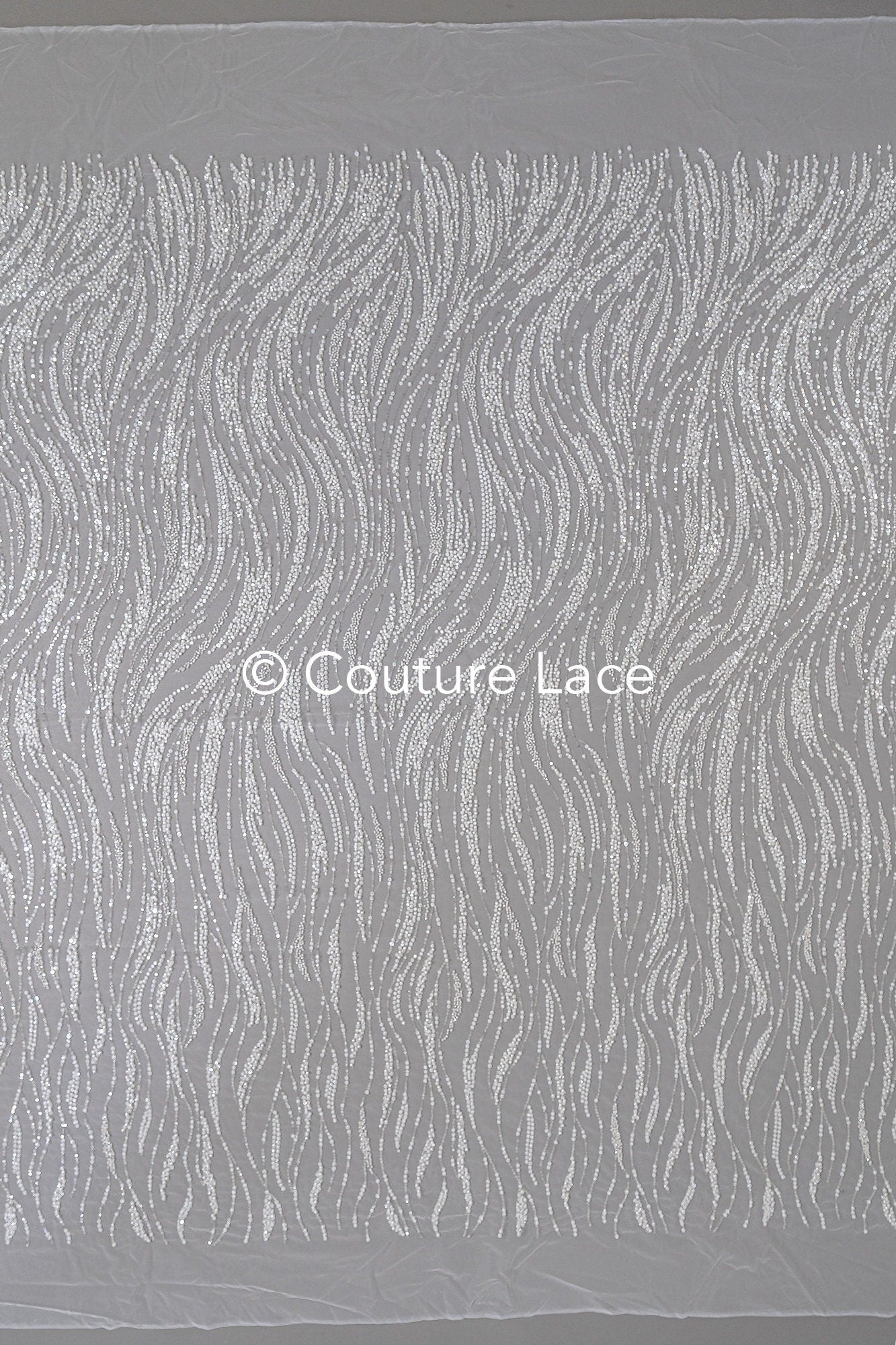 Perlen Spitze Stoff/ Couture Spitze Stoff/ Braut Spitze Stoff/ Perlen Perlen Spitze// L23-635