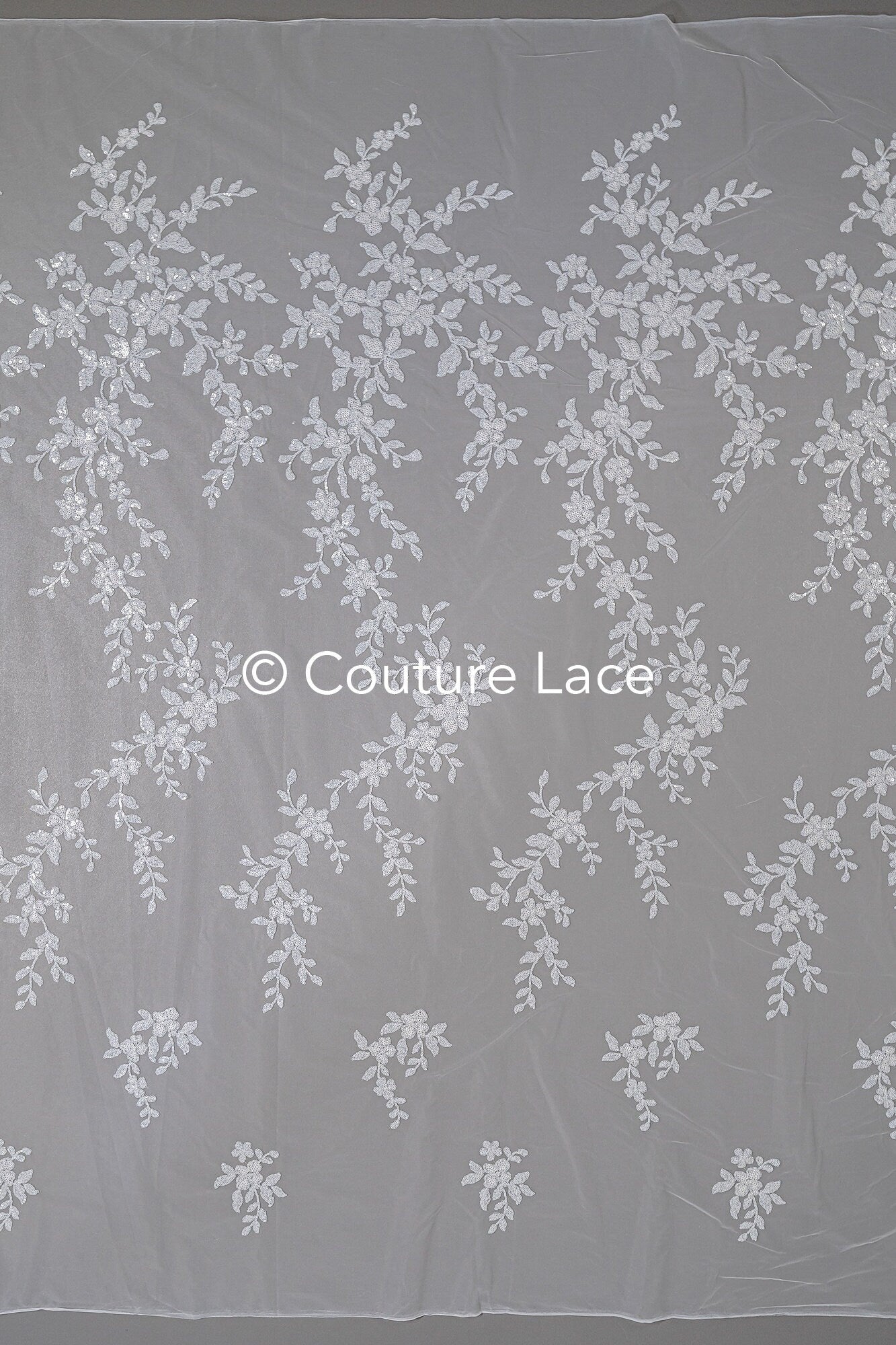 Blumen Braut Spitze Off-White/ Braut Spitzenstoff/ Blumen Hochzeit Spitze/ Couture Spitze// L23-552