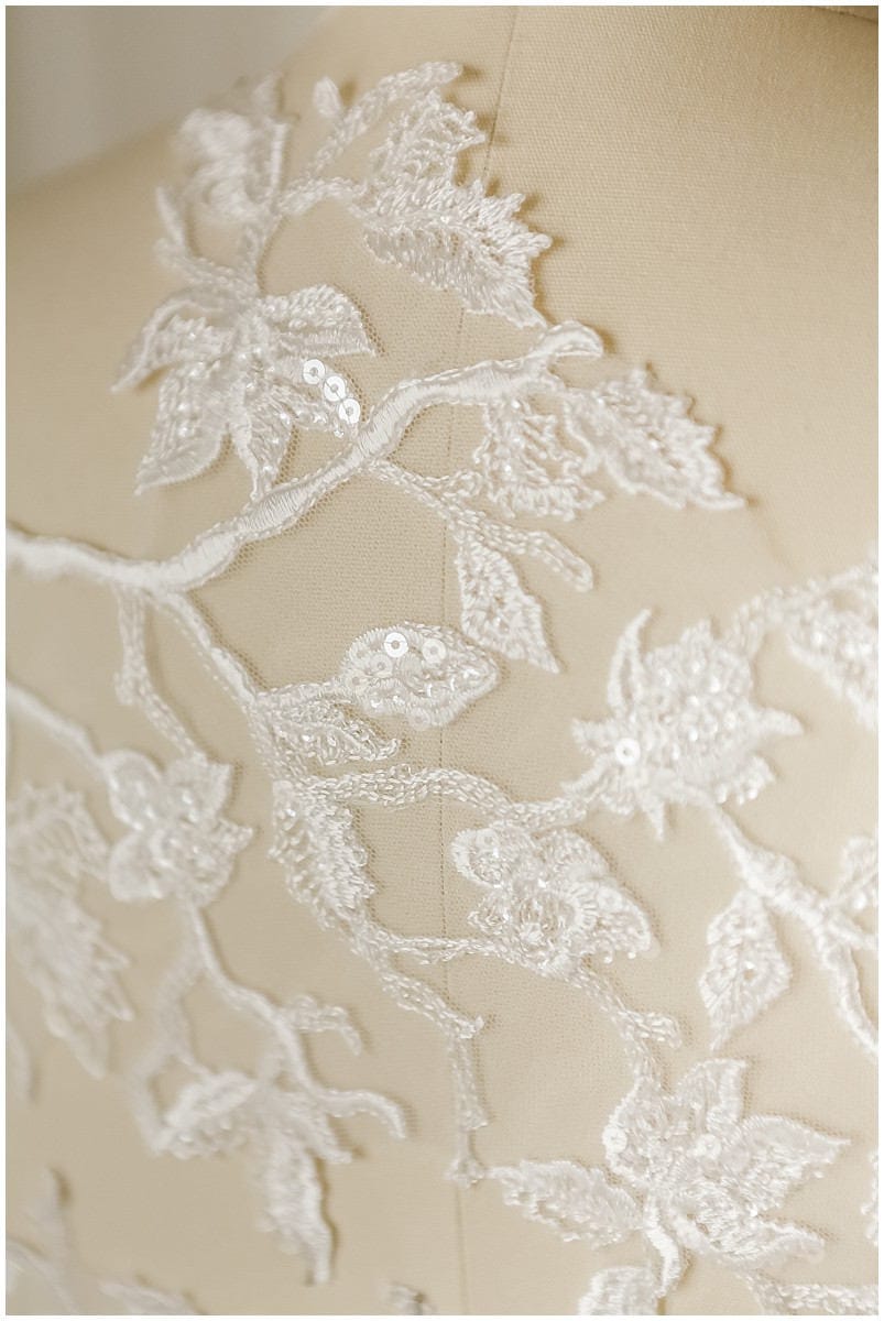 Orchidee Design gespiegeltes Pailletten Hochzeitskleid Applikation, 1 PAAR (2Stk.) Blumenapplikation, große Spitzenblume, Blütenspitze// A17-063