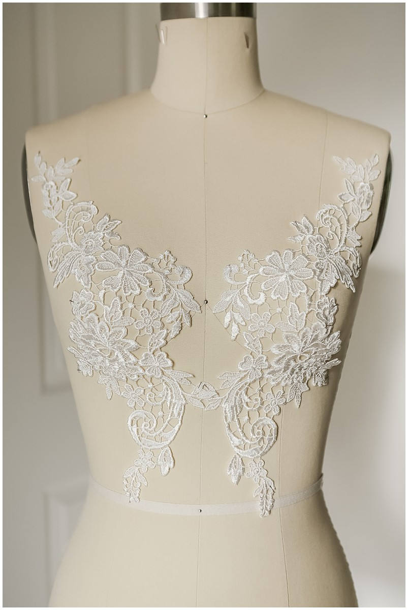 Paar Guipure Spitzenblume, Wasserlösliche Spitzenapplikation, Spitzenblume, Spitzenaufnäher, Brautkleid Applikation, Hochzeitskleid Spitzenblume// A17-018