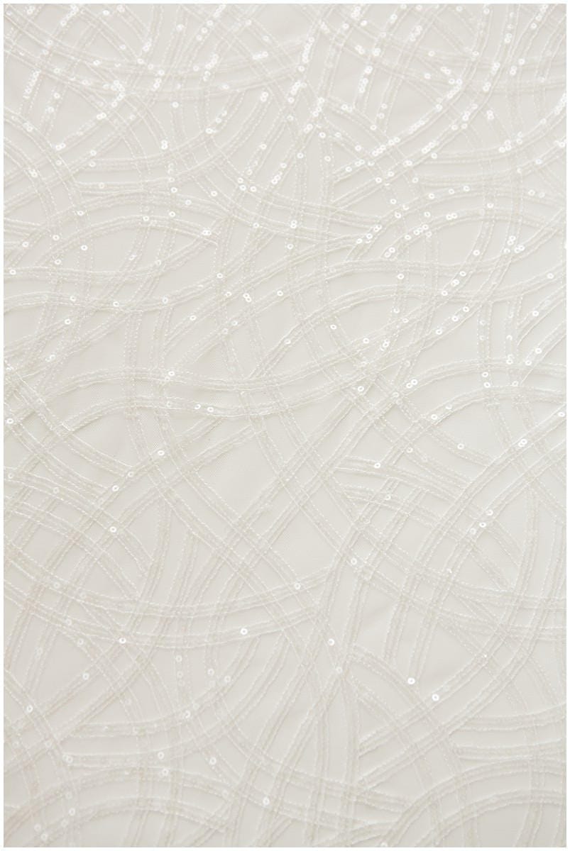 Moderner weicher Pailletten Spitzenstoff, Hochzeitskleid Spitze, Pailletten Tüll Stoff für Brautkleider, Stoff mit glitzernden Pailletten// L17-078
