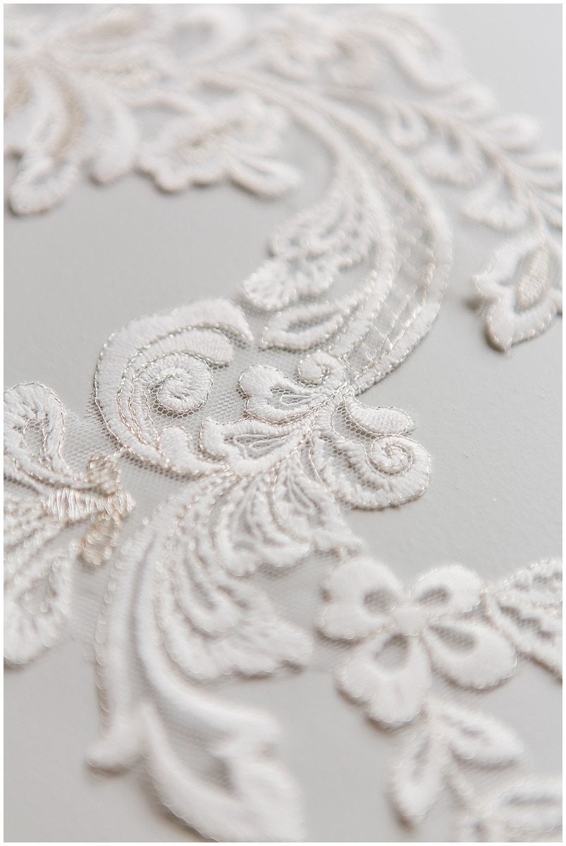 Spitze Patch Stickerei, Blumen Applikation, Spitze Blume, Brautkleid Spitze, Brautkleid Spitze Applikation, Brautkleid Applikation// A17-125
