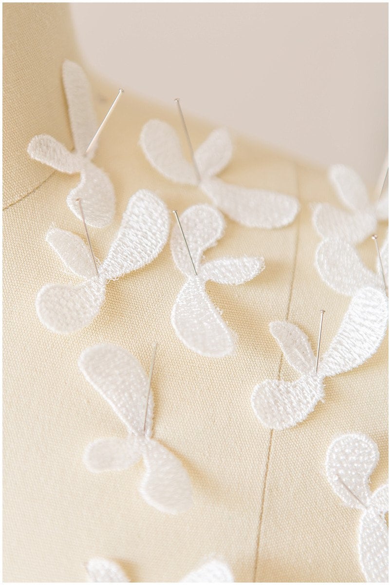 20pcs. 3D flowers for sewing/ 3D flower lace applique/ wedding dress lace applique// A17-087-1