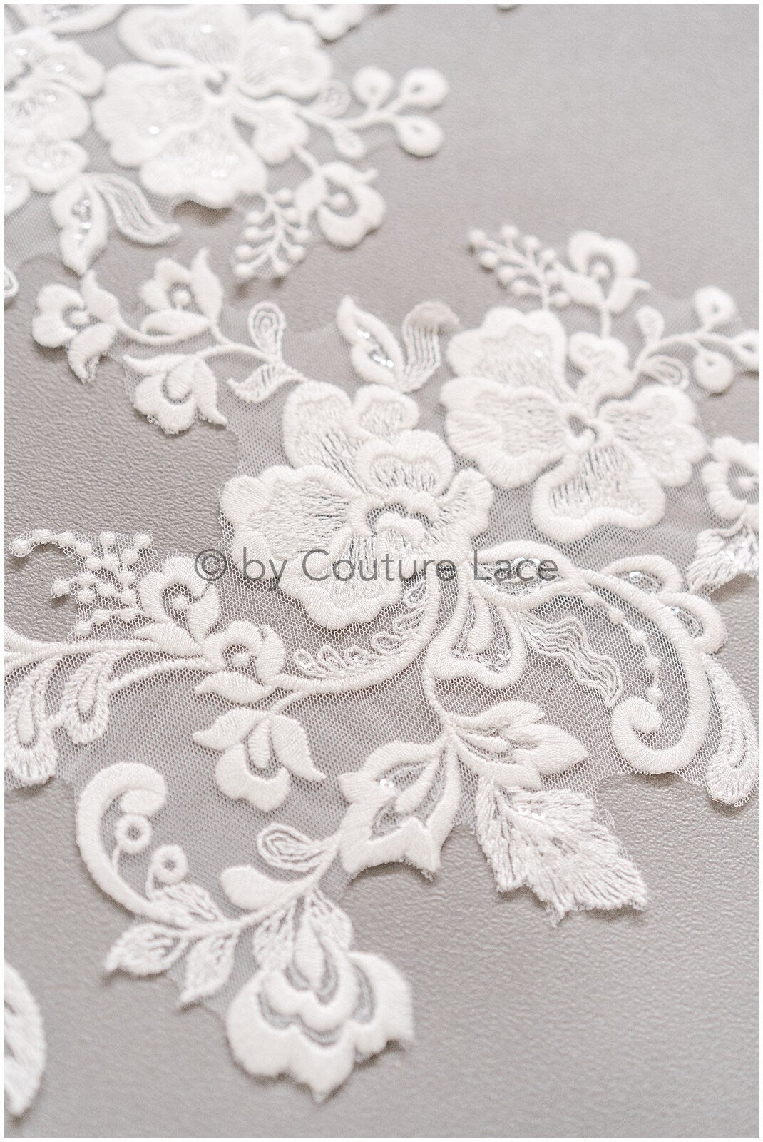 Blumen Hochzeitskleid Spitzenaufnäher, Aufnäher für Brautkleid, Spitzenblume für Hochzeitskleid, Brautspitze Applikation, Stickaufnäher// A19-190