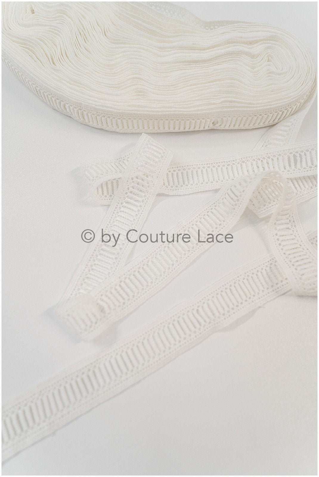4yds crochet lace for boho wedding dresses/ lace trim off-white/ bridal lace/ geometric lace// T20-117