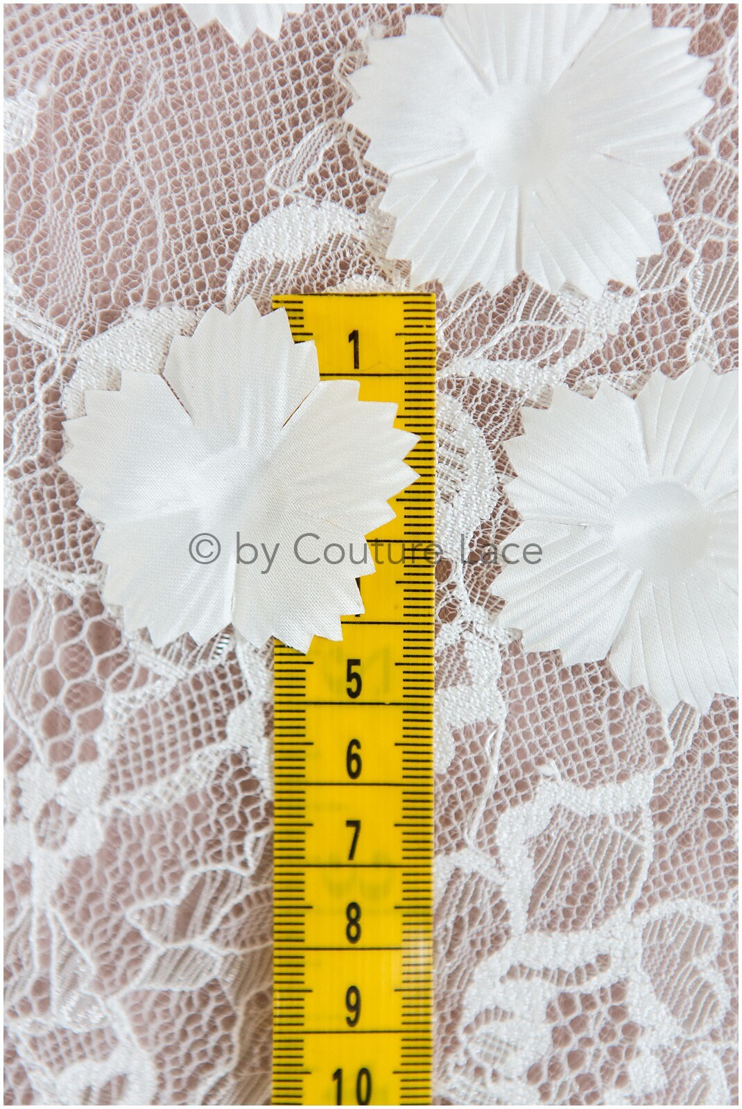 3D flowers for sewing/ 3D petals/ bridal satin flower appliques/ 3D satin flowers for wedding dress// A24-399 (FL-005)
