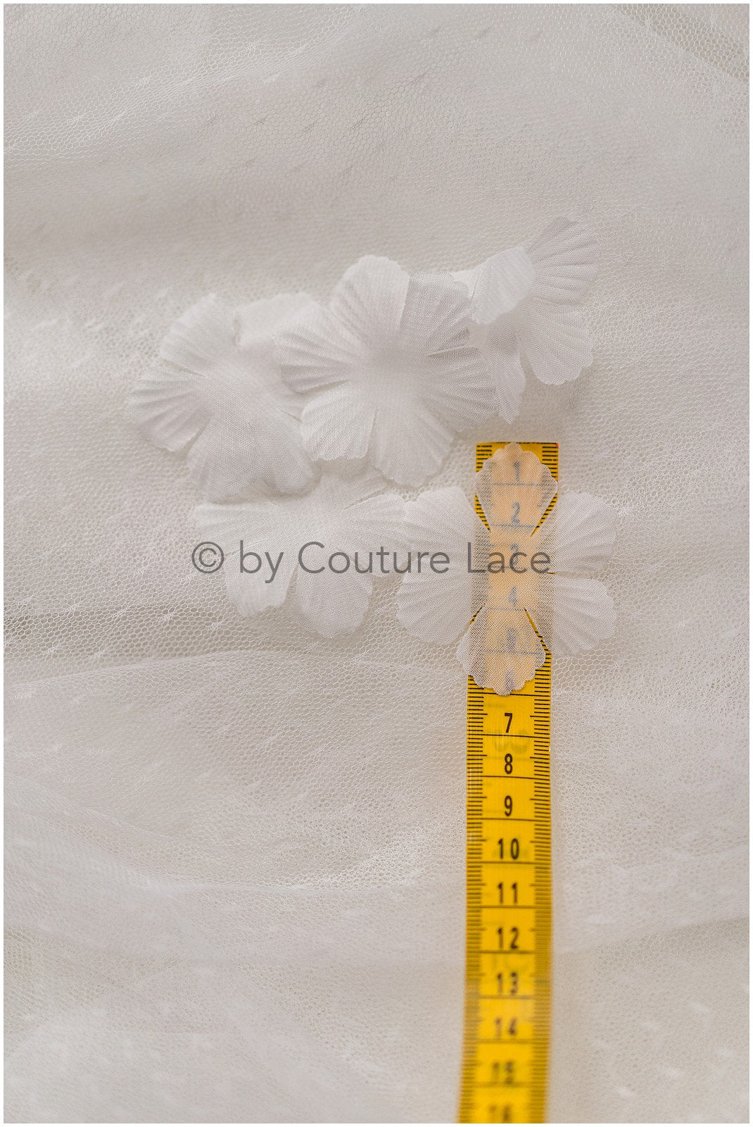 3D flowers for sewing/ 3D petals/ bridal chiffon flower appliques/ 3D flowers for wedding dress/ 3g/pack// A24-406 (FL-017)