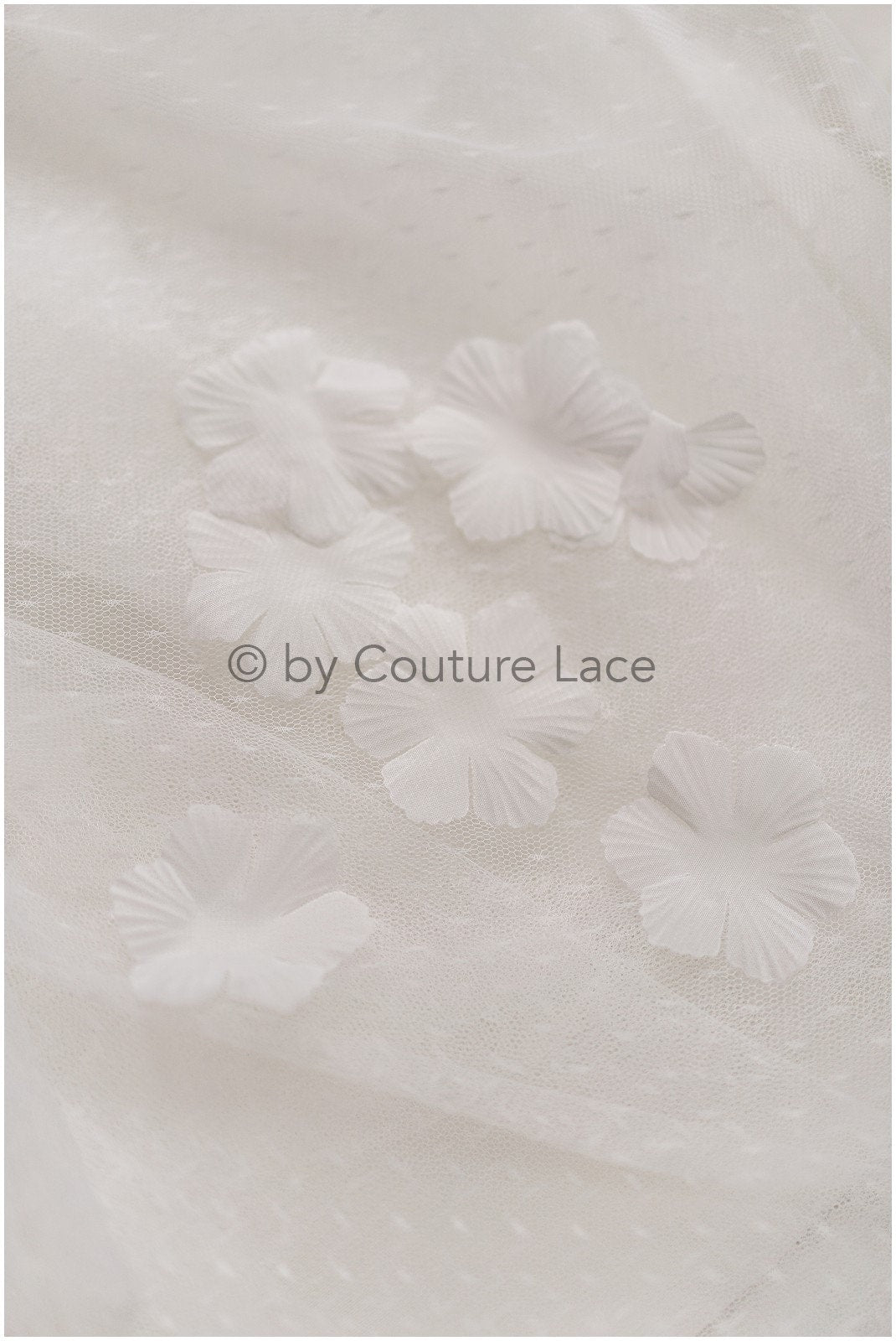 3D flowers for sewing/ 3D petals/ bridal chiffon flower appliques/ 3D flowers for wedding dress/ 3g/pack// A24-406 (FL-017)