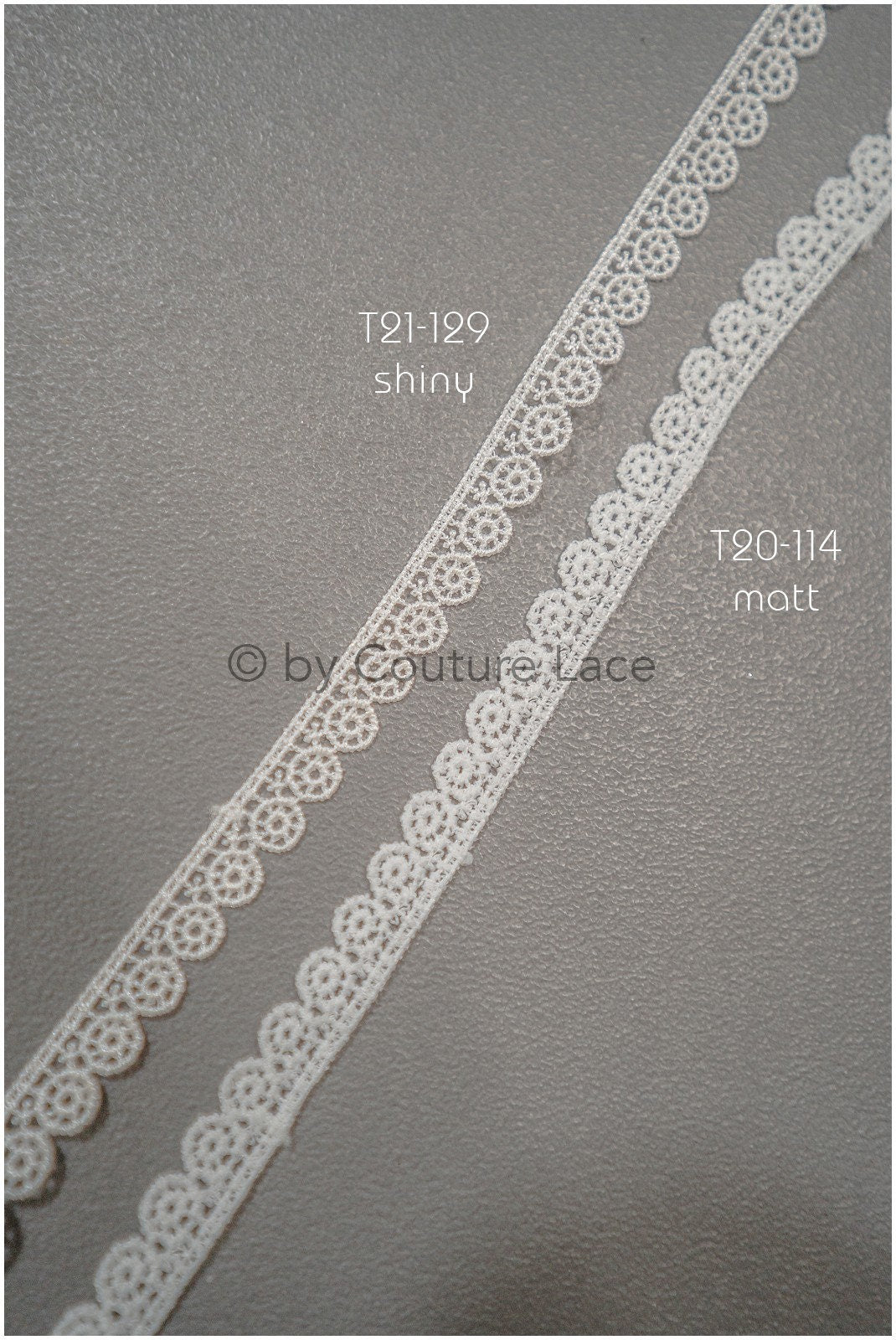 3yds Soft Crochet Lace Off-White/ Guipure Lace Trim/ Crocheted Bridal Lace Trim/ Guipure Lace Trim// T21-129