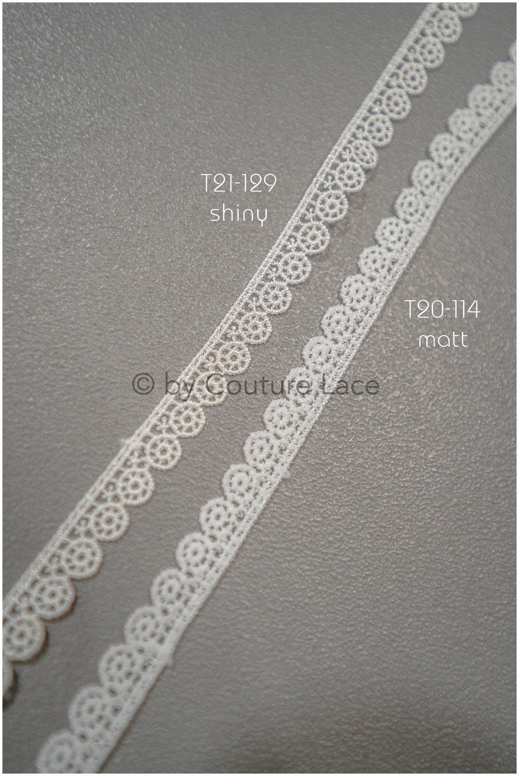 3yds Soft Crochet Lace Off-White/ Guipure Lace Trim/ Crocheted Bridal Lace Trim/ Guipure Lace Trim// T21-129