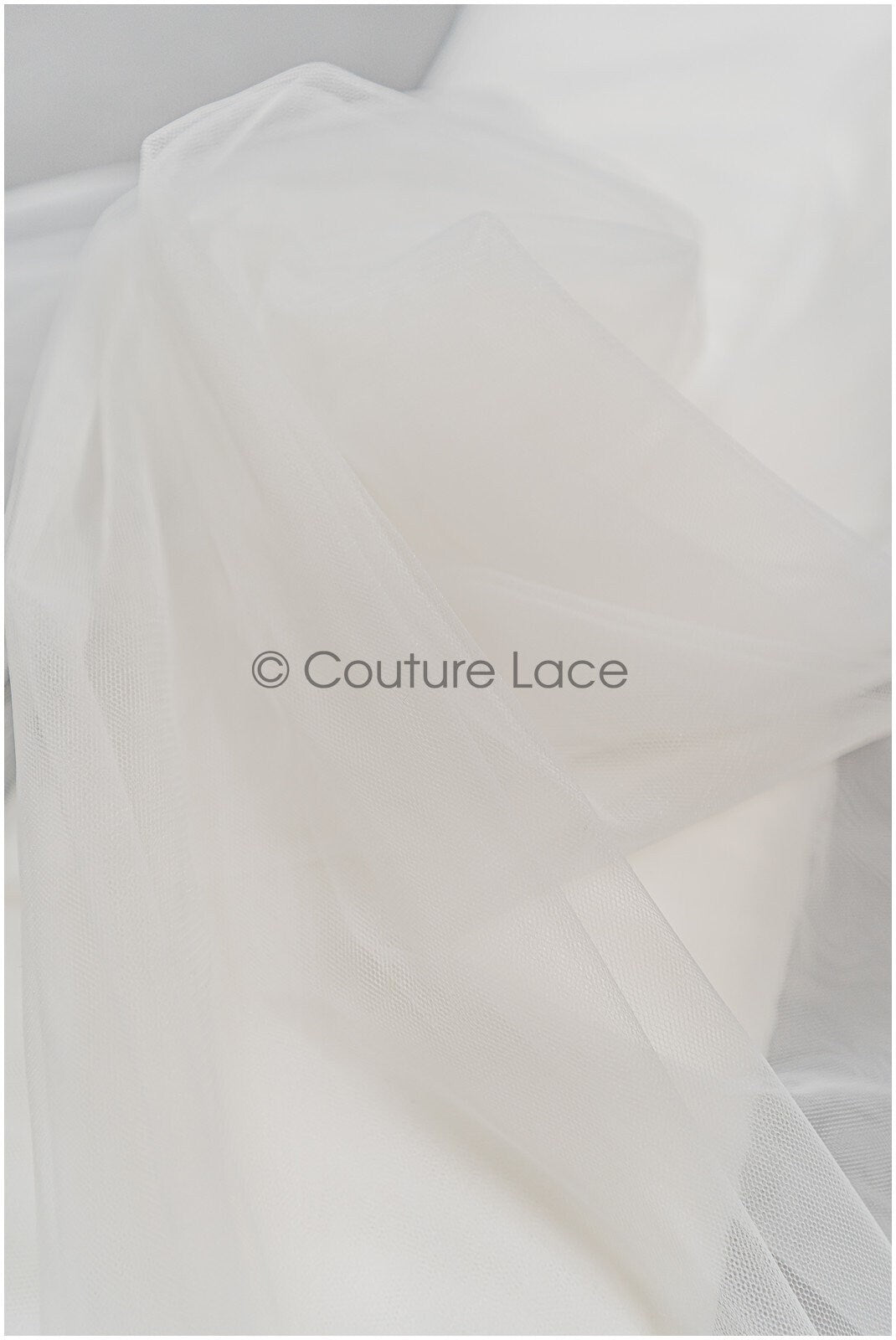 Bale - 27.4 yds/ 25 meters soft tulle, off-white soft bridal tulle, veil tulle // R-146-18-BALLEN