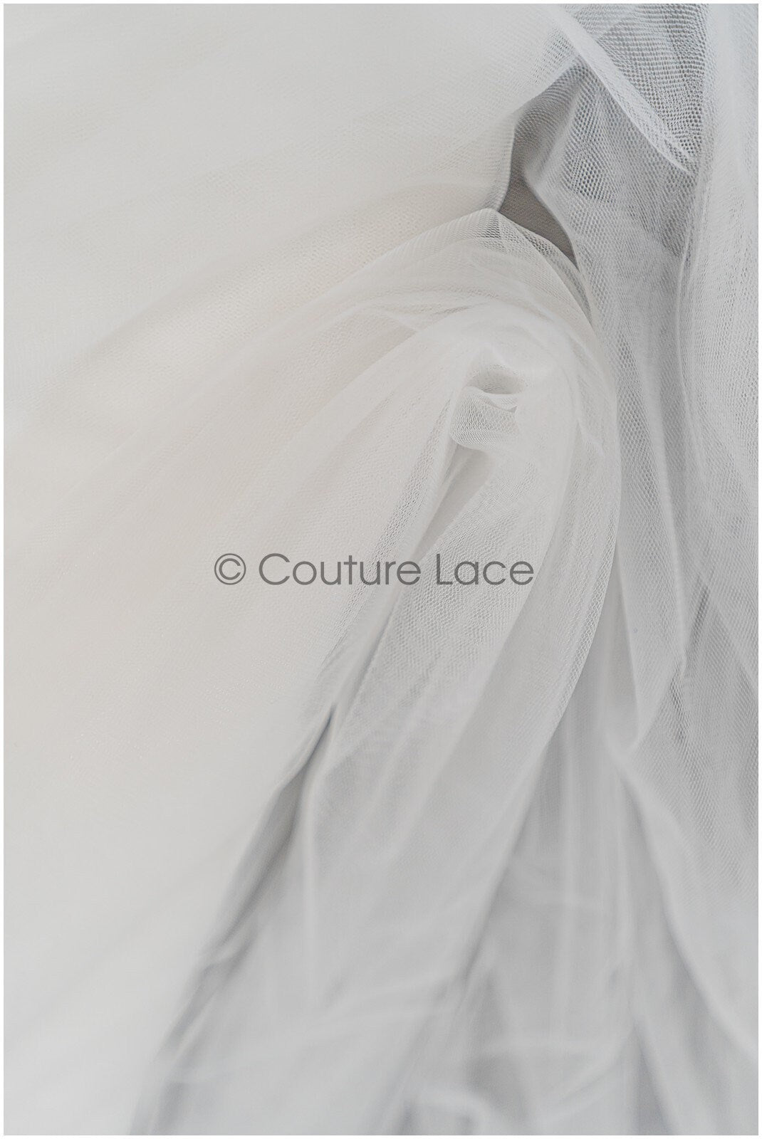Bale - 27.4 yds/ 25 meters soft tulle, off-white soft bridal tulle, veil tulle // R-146-18-BALLEN